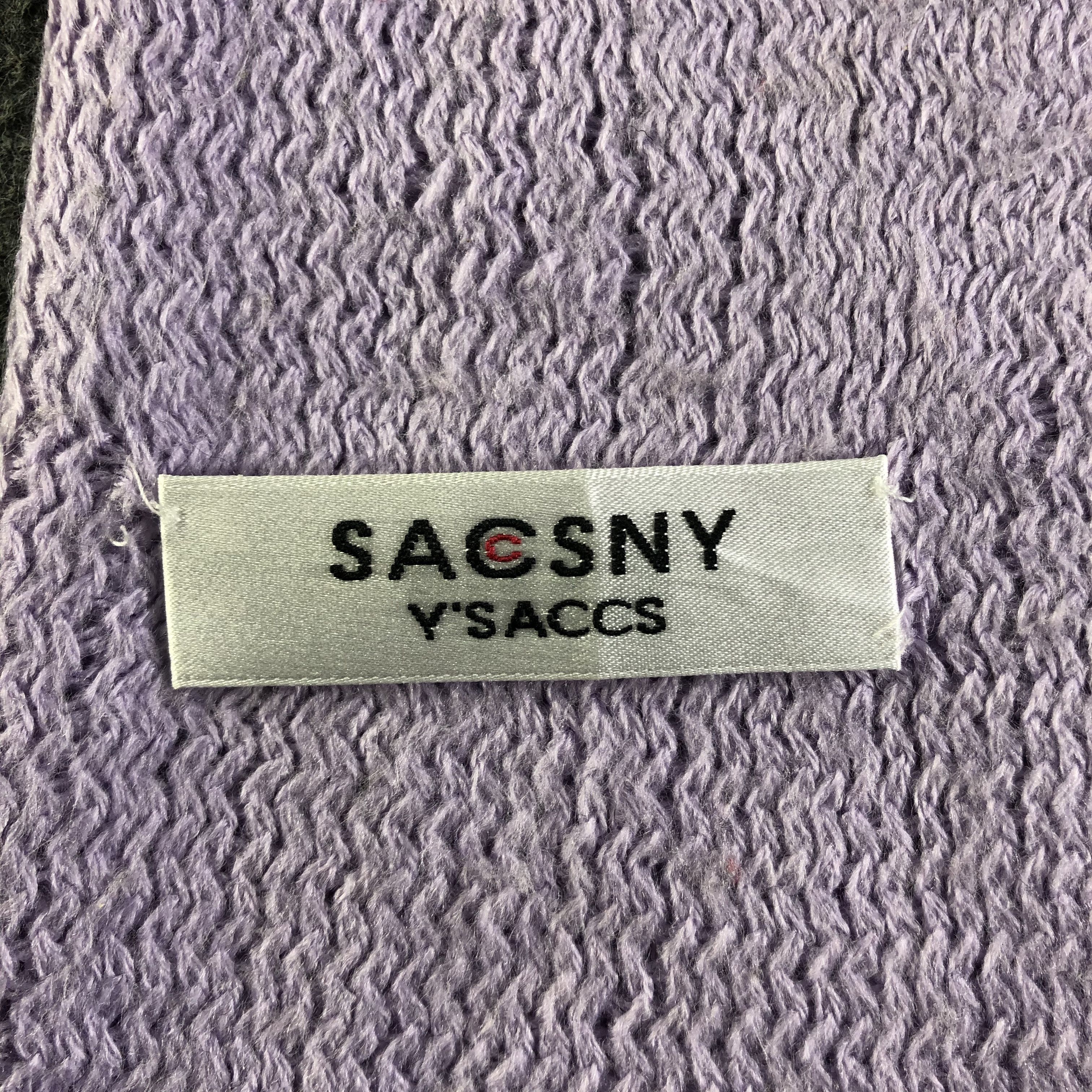 Yohji Yamamoto Sacsny Y's Accs Scarf / Muffler / Neckwear P546 Size ONE SIZE - 2 Thumbnail