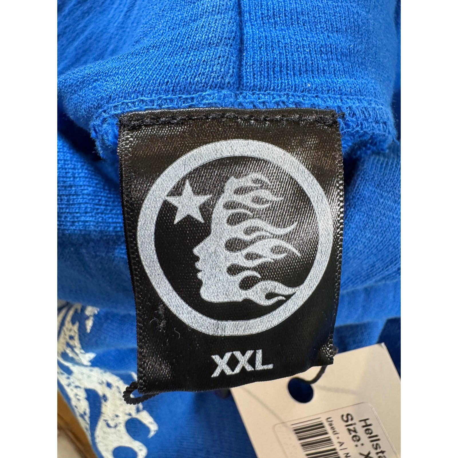 HELLSTAR Hellstar Blue Yoga Hoodie Size US XXL / EU 58 / 5 - 4 Thumbnail