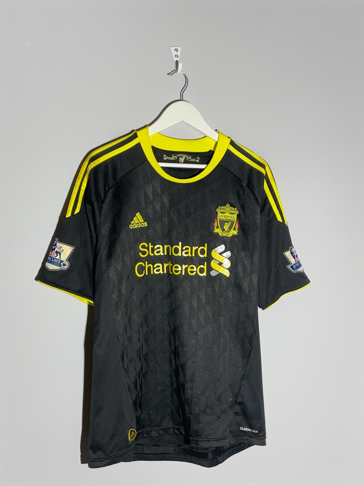 Adidas #10Joe Cole Liverpool FC 2010/11 Third Adidas Football Shirt Size US M / EU 48-50 / 2 - 3 Thumbnail
