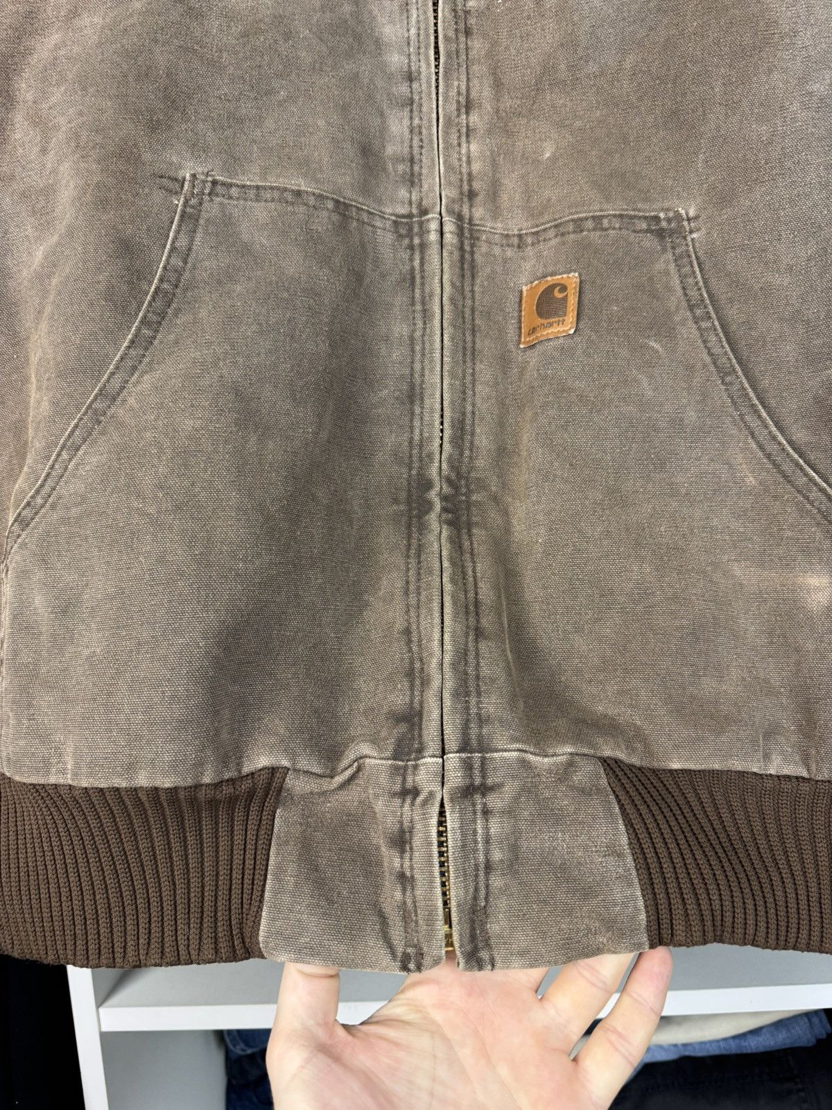 Carhartt Vintage Carhartt J130 CHT Active Jacket Faded Canvas Size US XXL / EU 58 / 5 - 7 Thumbnail
