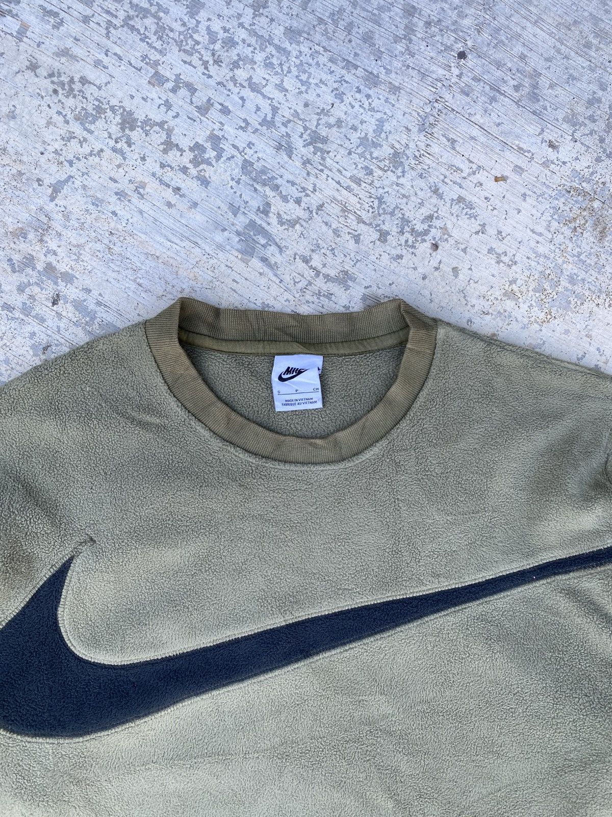 Nike Nike big swoosh fleece sweater Size US S / EU 44-46 / 1 - 3 Thumbnail