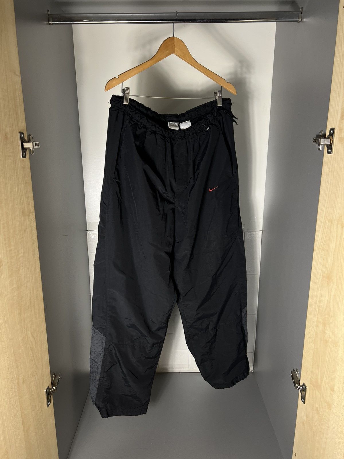 Nike VINTAGE NIKE RETRO SWEATPANTS MULTIPICKET DRILL SWOOSH JAPAN STYLE Y2K 90s Size US 36 / EU 52 - 5 Thumbnail