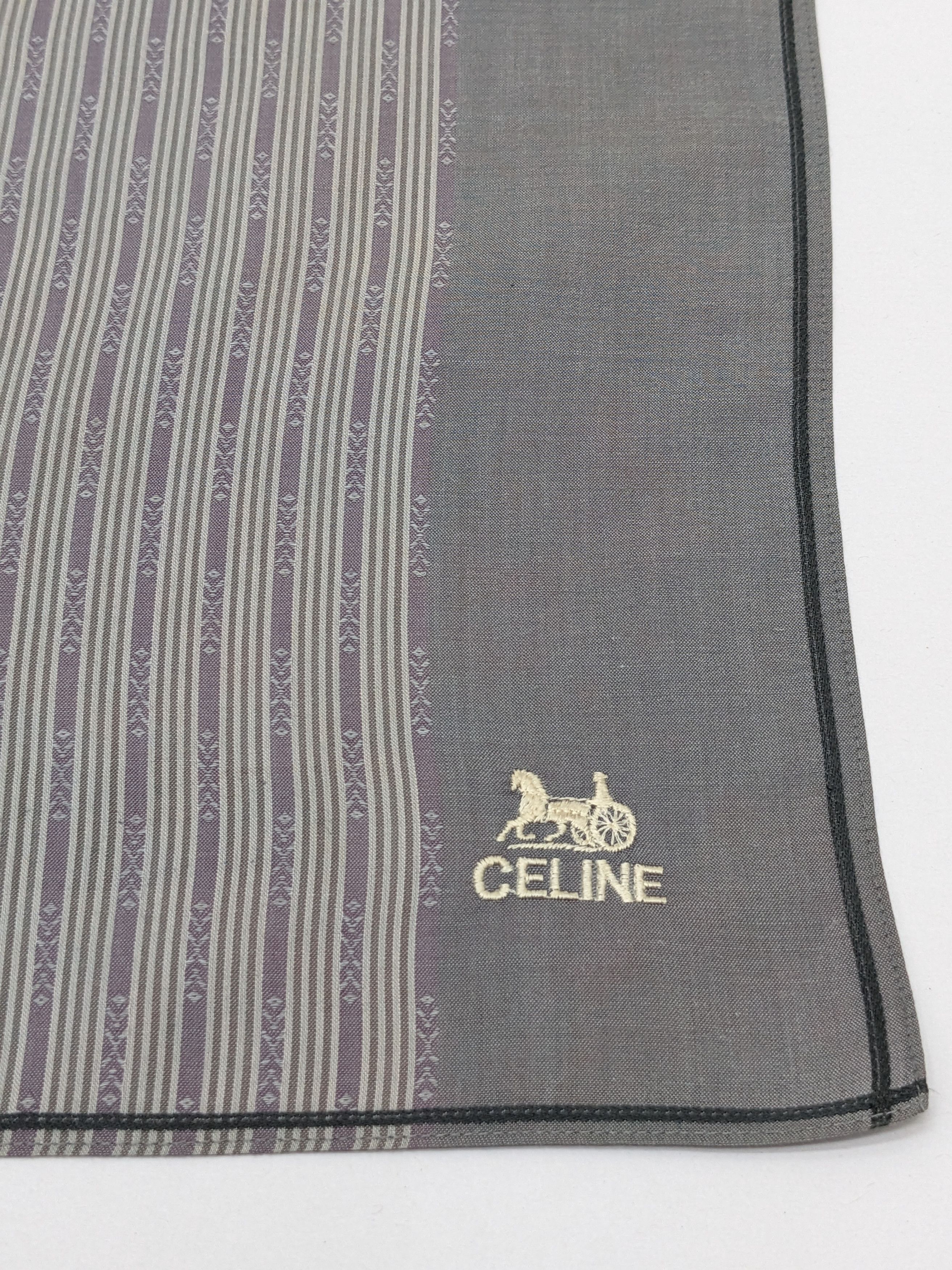 Celine Vintage Celine Paris Handkerchief Horse & Carriage Size ONE SIZE - 2 Thumbnail