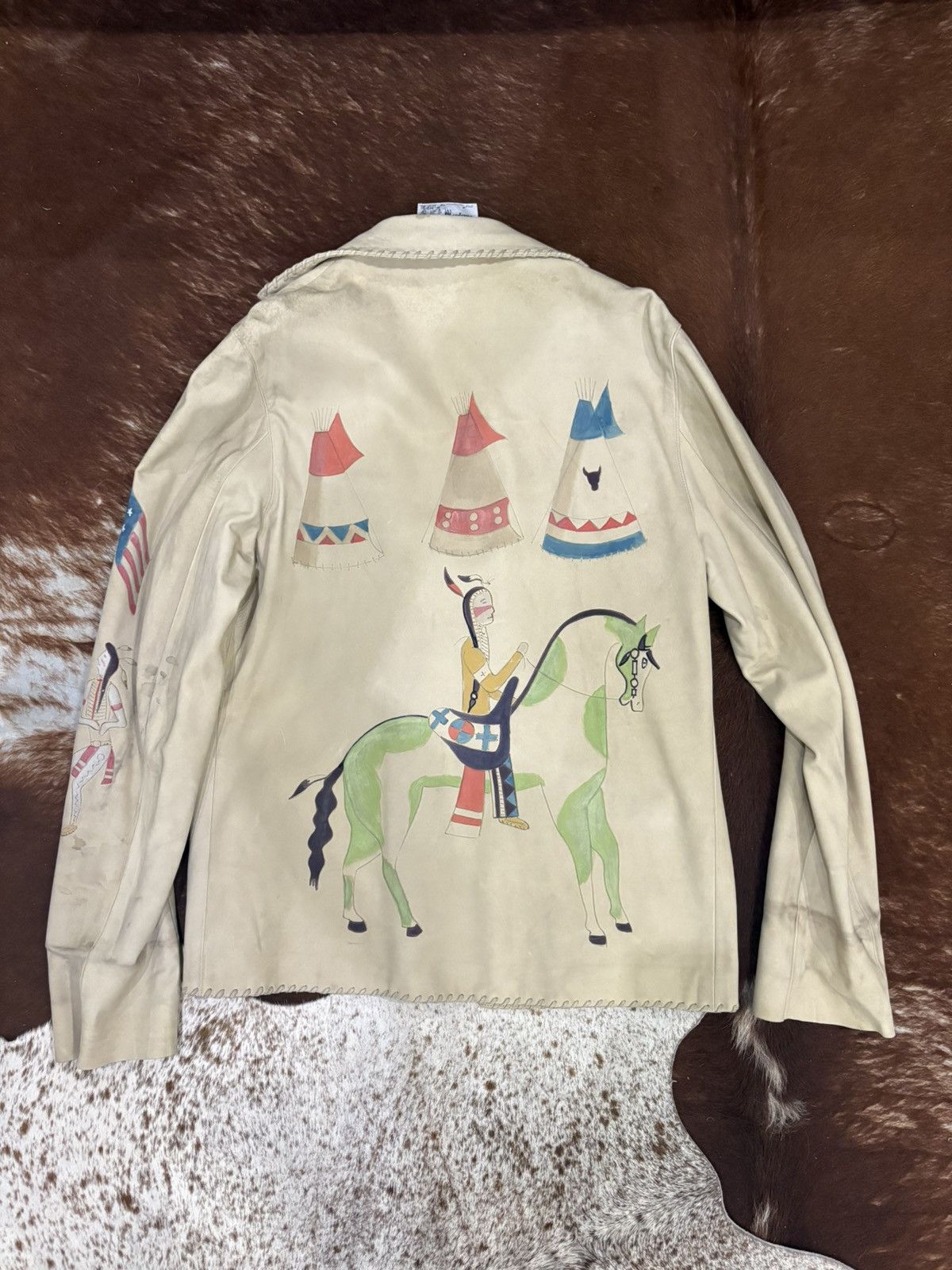 Ralph Lauren Rare Ralph Lauren Country Leather Jacket Size 42R - 11 Thumbnail