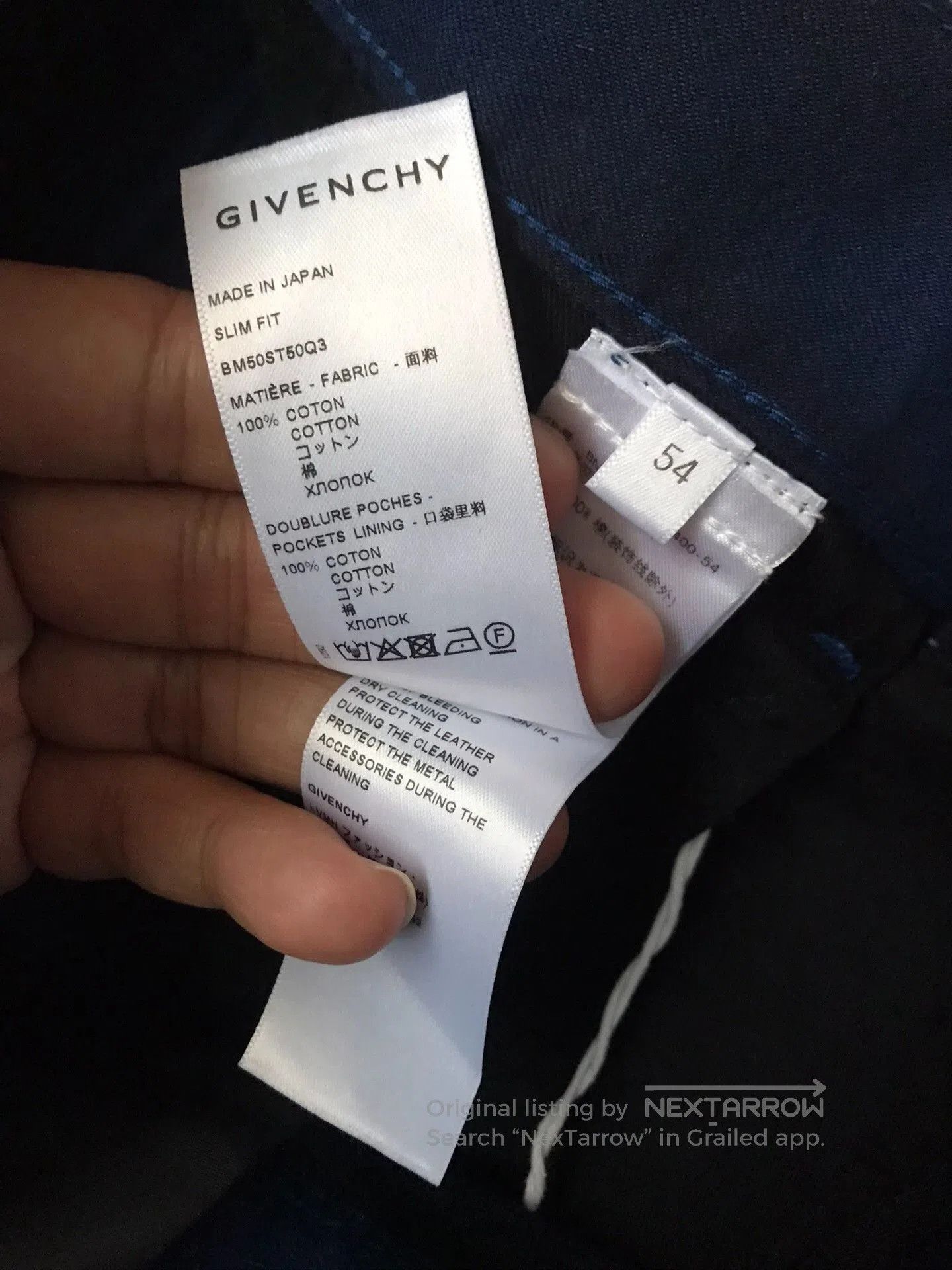 Givenchy Givenchy Blue Plaid Distressed Casual Pants. Size US 36 / EU 52 - 6 Thumbnail