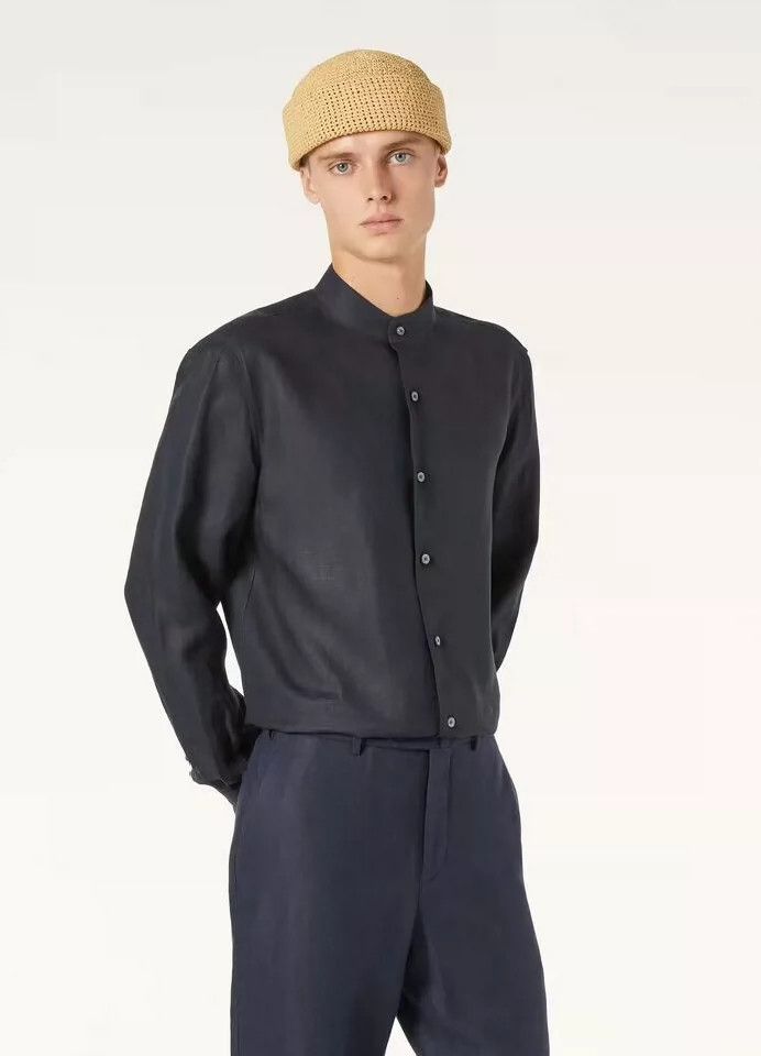 Loro Piana LORO PIANA Flax shirt Size US L / EU 52-54 / 3 - 1 Thumbnail