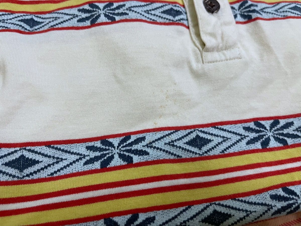 Hang Ten × Vintage Vintage Hang Ten Polo Shirt L Stripes Native Navajo Surfing Size US L / EU 52-54 / 3 - 7 Thumbnail