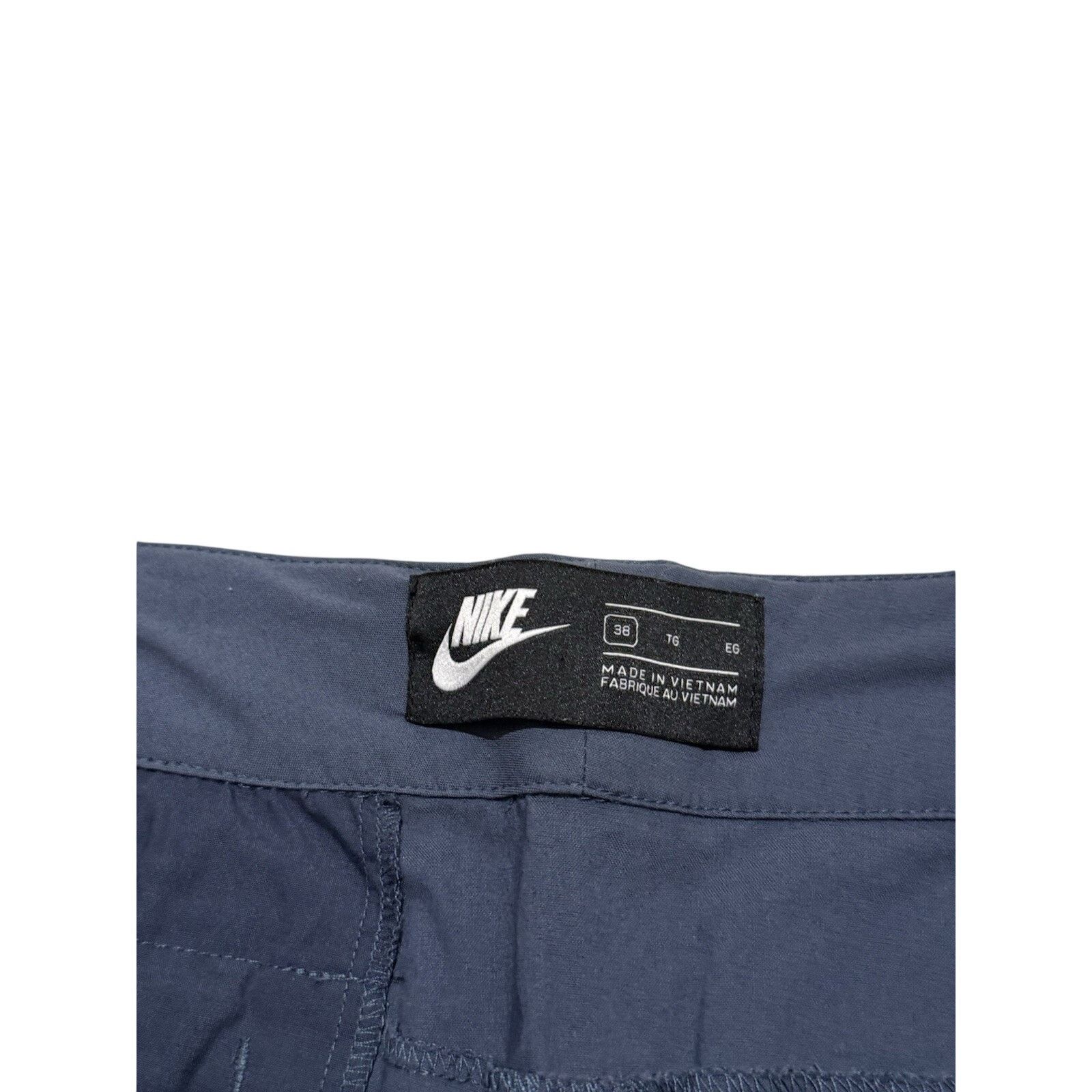 Nike NIKE SMALL TECH WOVEN CARGO CASUAL PANTS JOGGERS BLUE Size US 36 / EU 52 - 2 Thumbnail