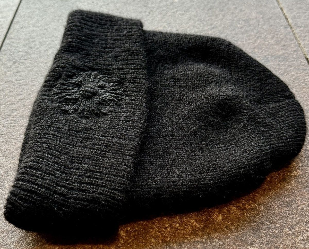 Chrome Hearts Chrome Hearts - + CROSS - Black Wool - Beanie Size ONE SIZE - 5 Thumbnail