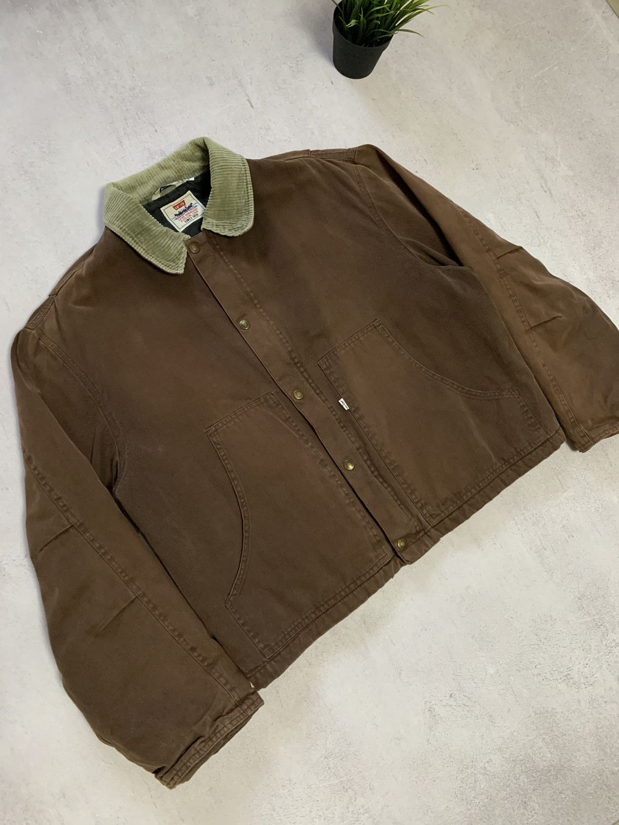 Levi's × Levi's Vintage Clothing Vintage Levis Denim Jacket Bomber 1973 Brown Baggy Very Rare Size US M / EU 48-50 / 2 - 2 Thumbnail