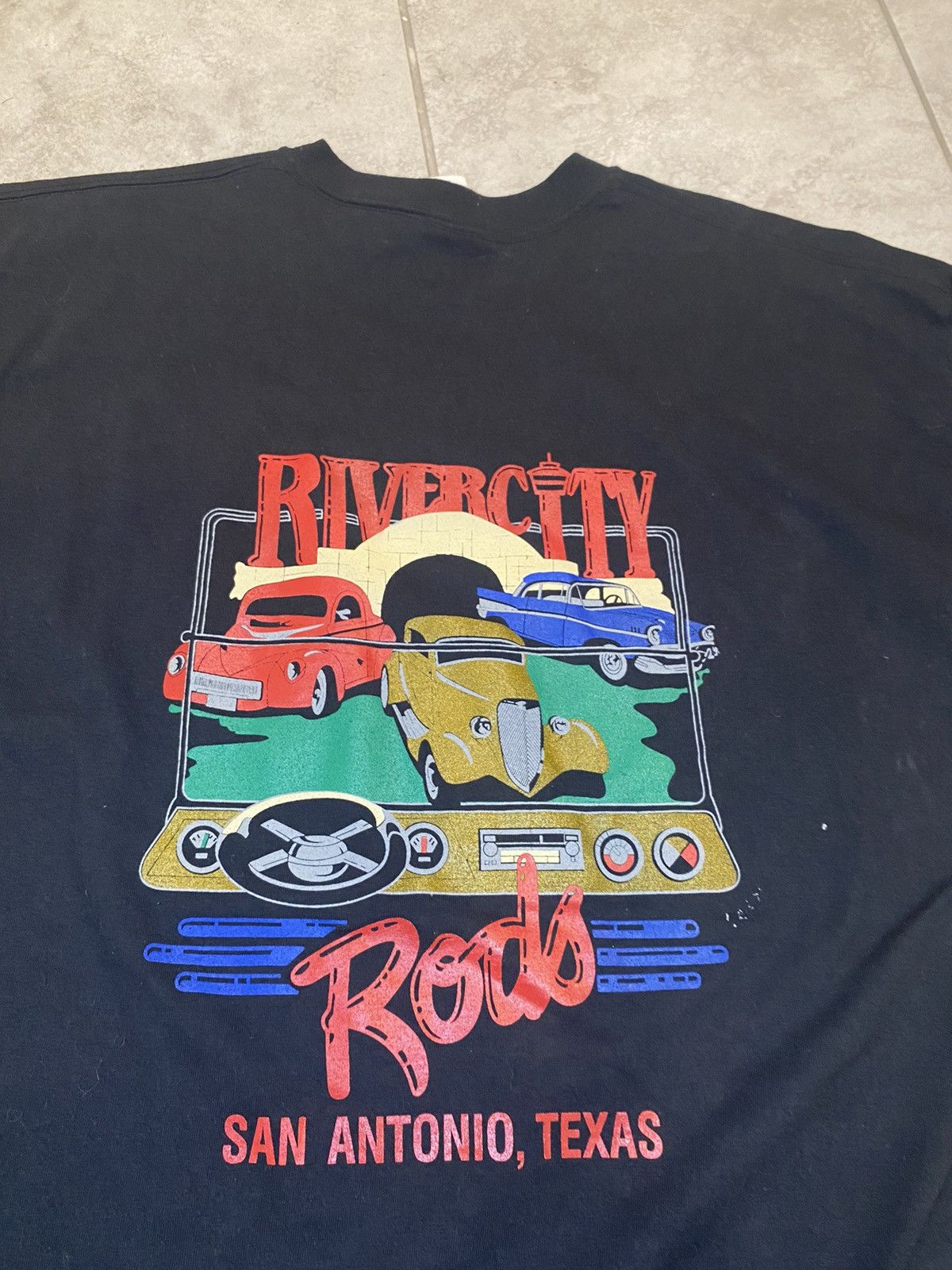 Jerzees × Vintage 00s’ RiverCity Rods “San Antonio, TX” Tee Size US XXL / EU 58 / 5 - 4 Thumbnail