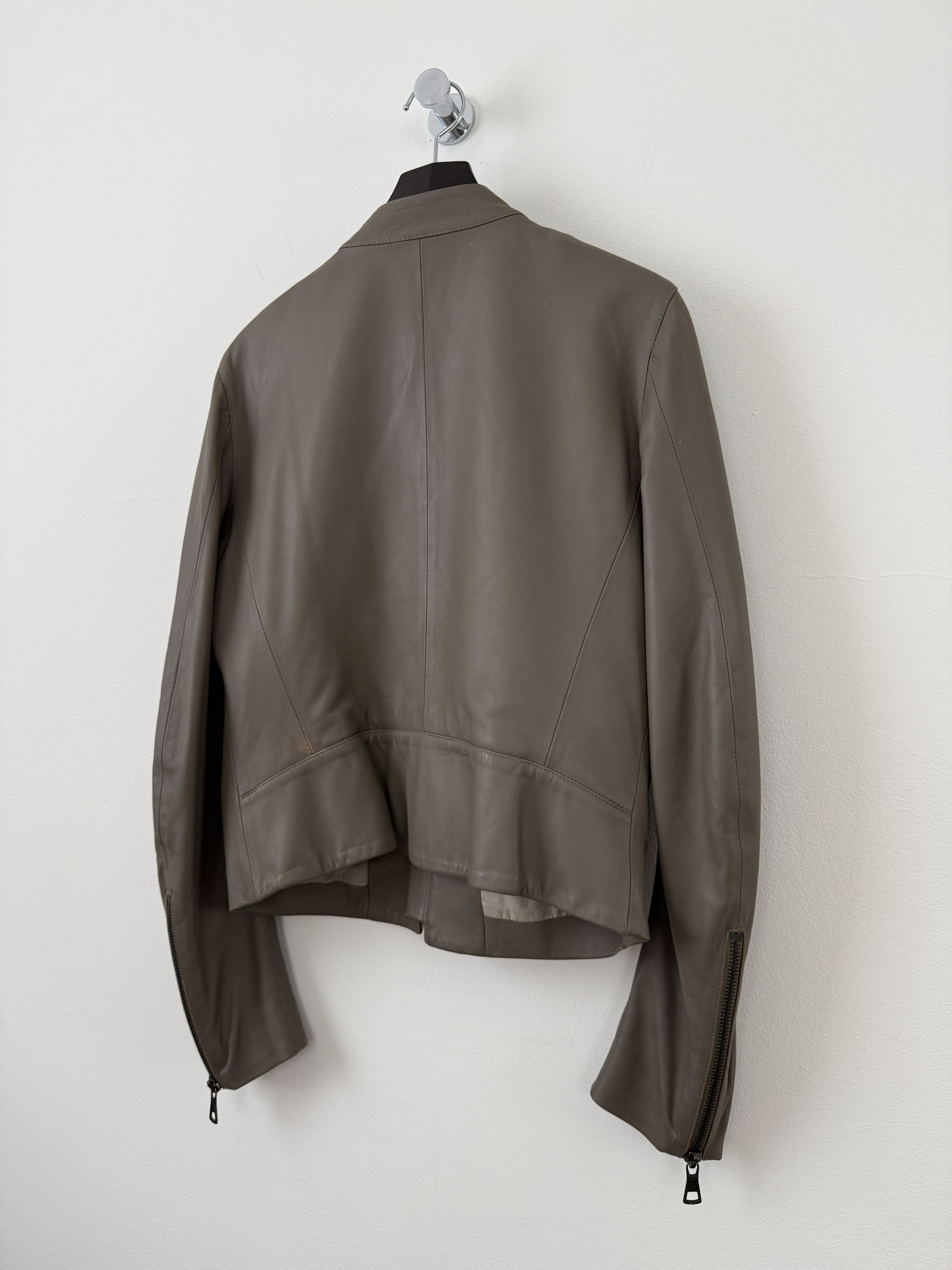 Maison Margiela 2012 5 Zip Leather Moto Jacket Size US S / EU 44-46 / 1 - 12 Thumbnail
