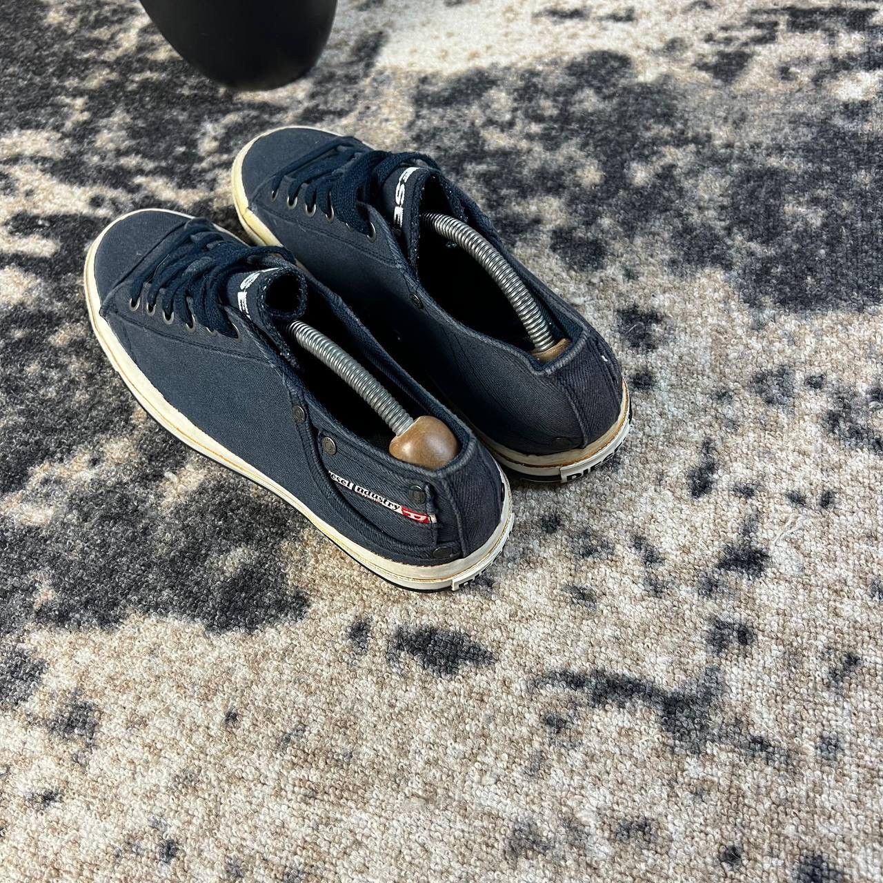 Diesel Diesel Luxury Mini Logo Low-Top Sneakers Streetwear Style Size US 9 / EU 42 - 3 Thumbnail
