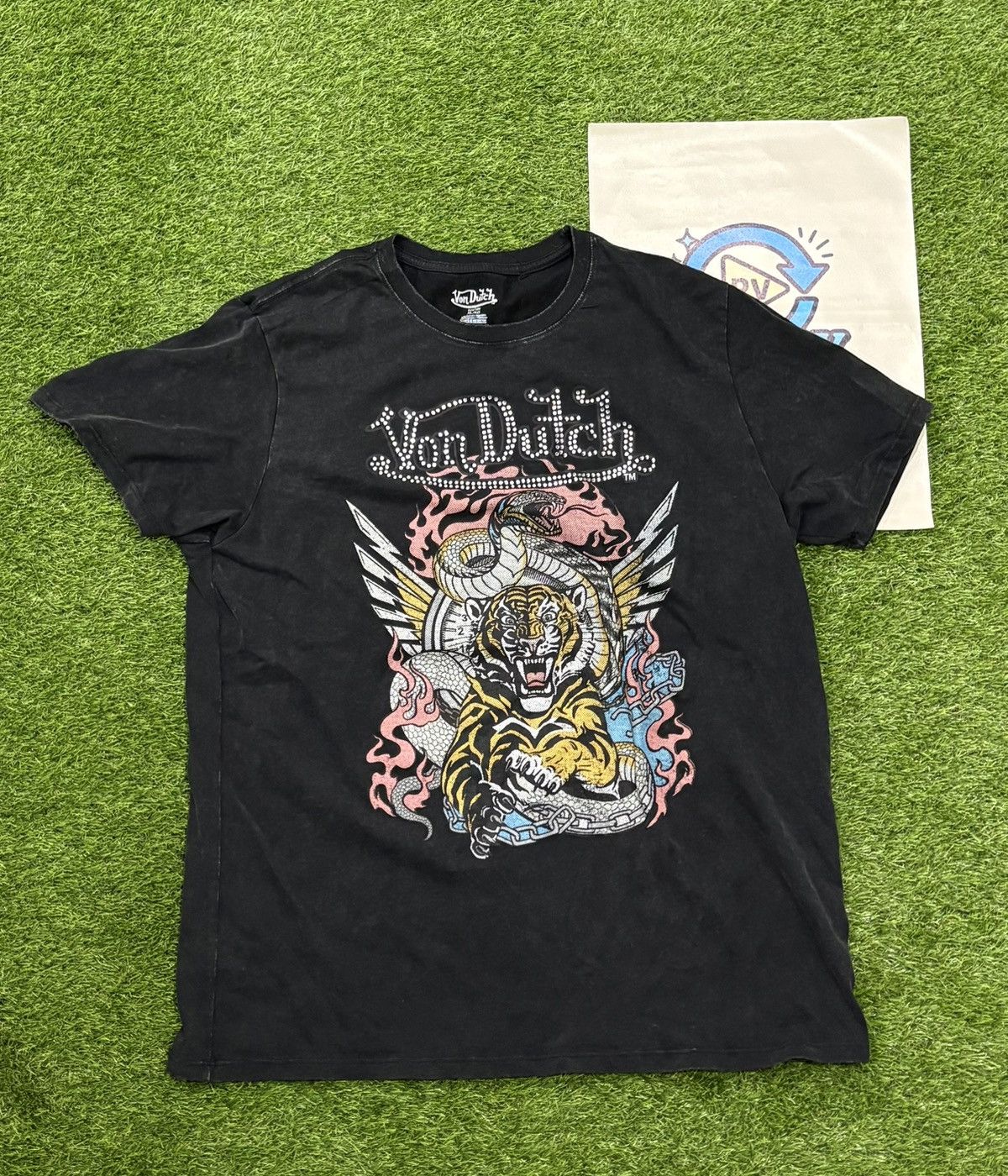 Von Dutch VON DUTCH TEE Size US XL / EU 56 / 4 - 1 Thumbnail