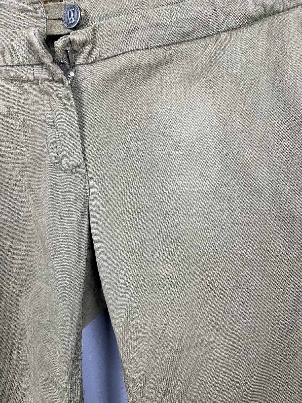 John Galliano Vintage John Galliano Cargo Khaki Pants Size 30" / US 8 / IT 44 - 15 Thumbnail