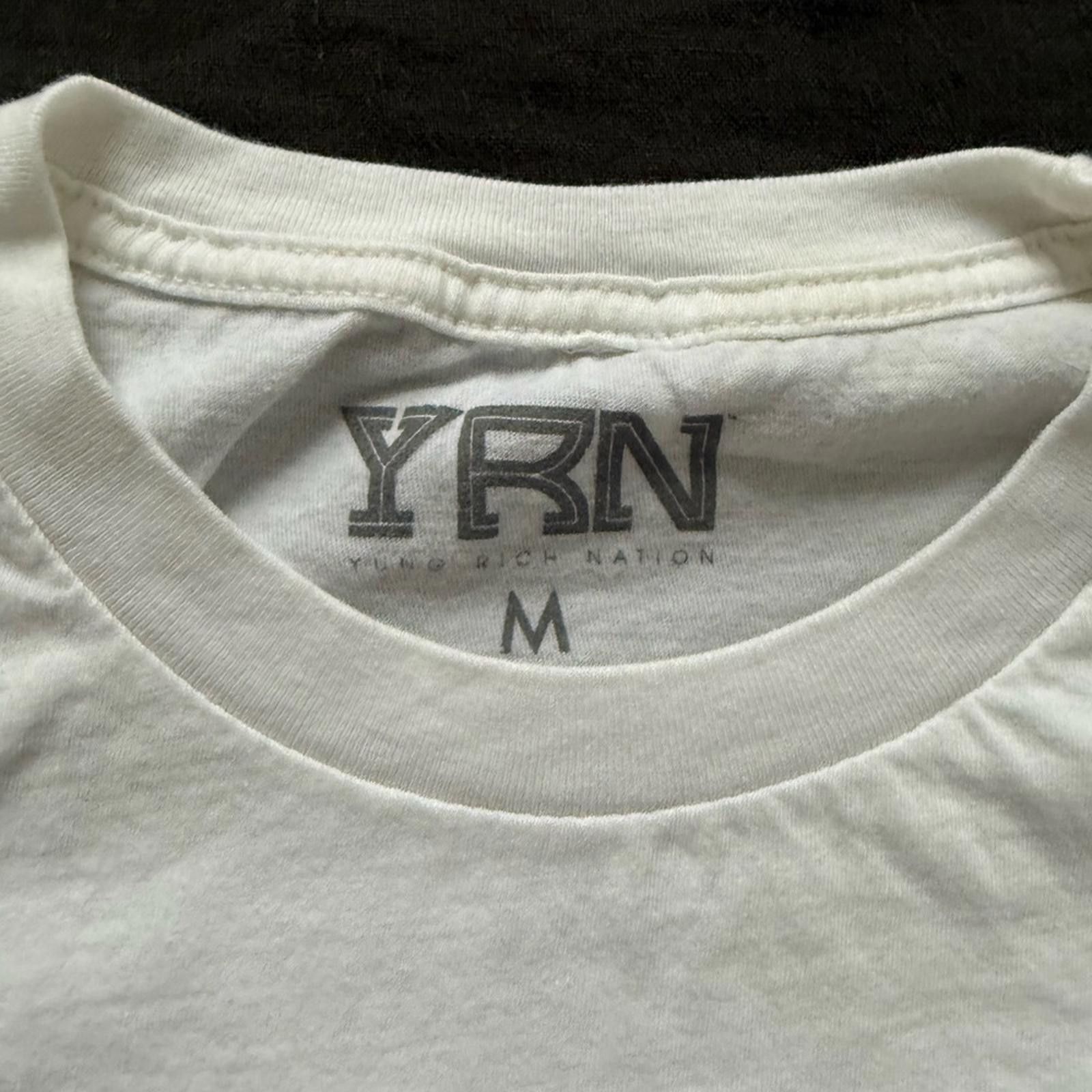 Other White Graphic T-Shirt with Flame Design Size US M / EU 48-50 / 2 - 2 Thumbnail