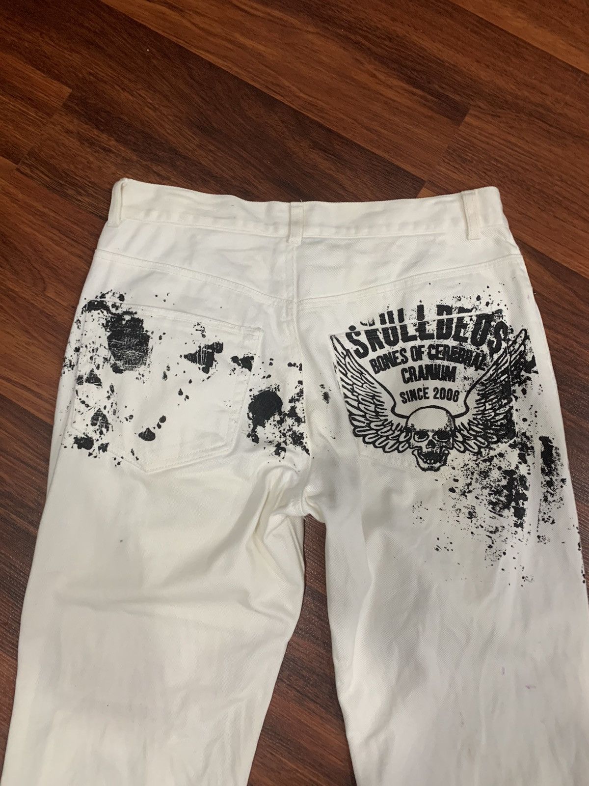 If Six Was Nine Skulldeos Jeans Pants Size US 31 - 4 Thumbnail