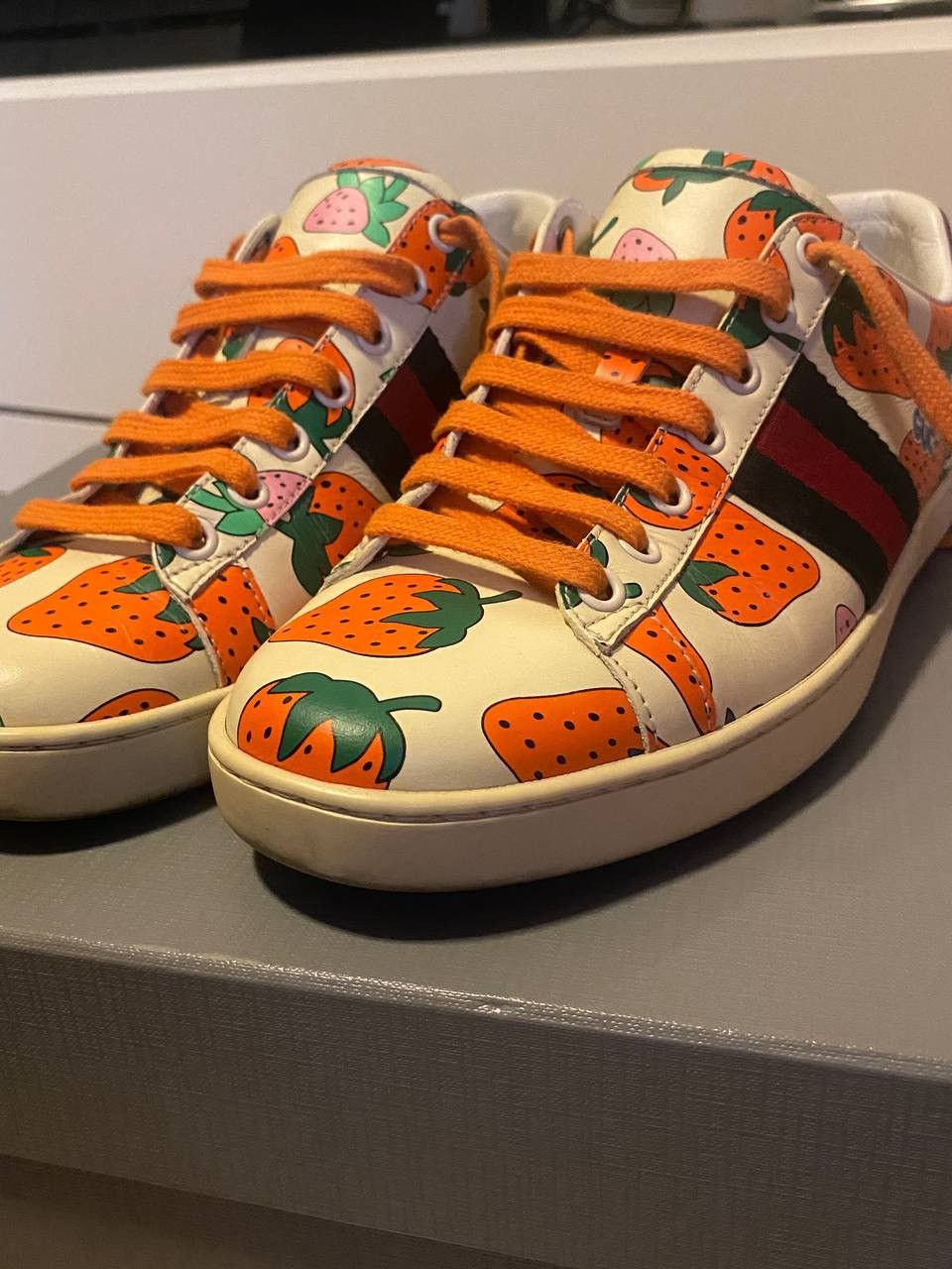 スニーカー Gucci Cappuccino Fabric And Suede Sneakers Gucci Cappuccino Fabric And Suede Sneakers | Grailed