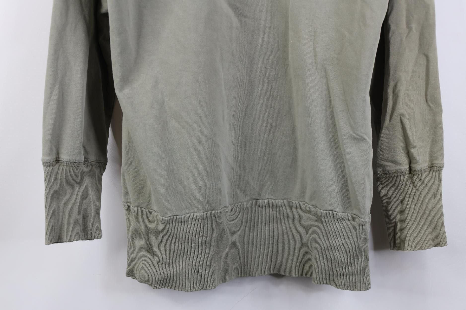 Vintage Vintage 90s Satori French Terry 1/4 Zip Hoodie Green USA Size M / US 6-8 / IT 42-44 - 3 Thumbnail