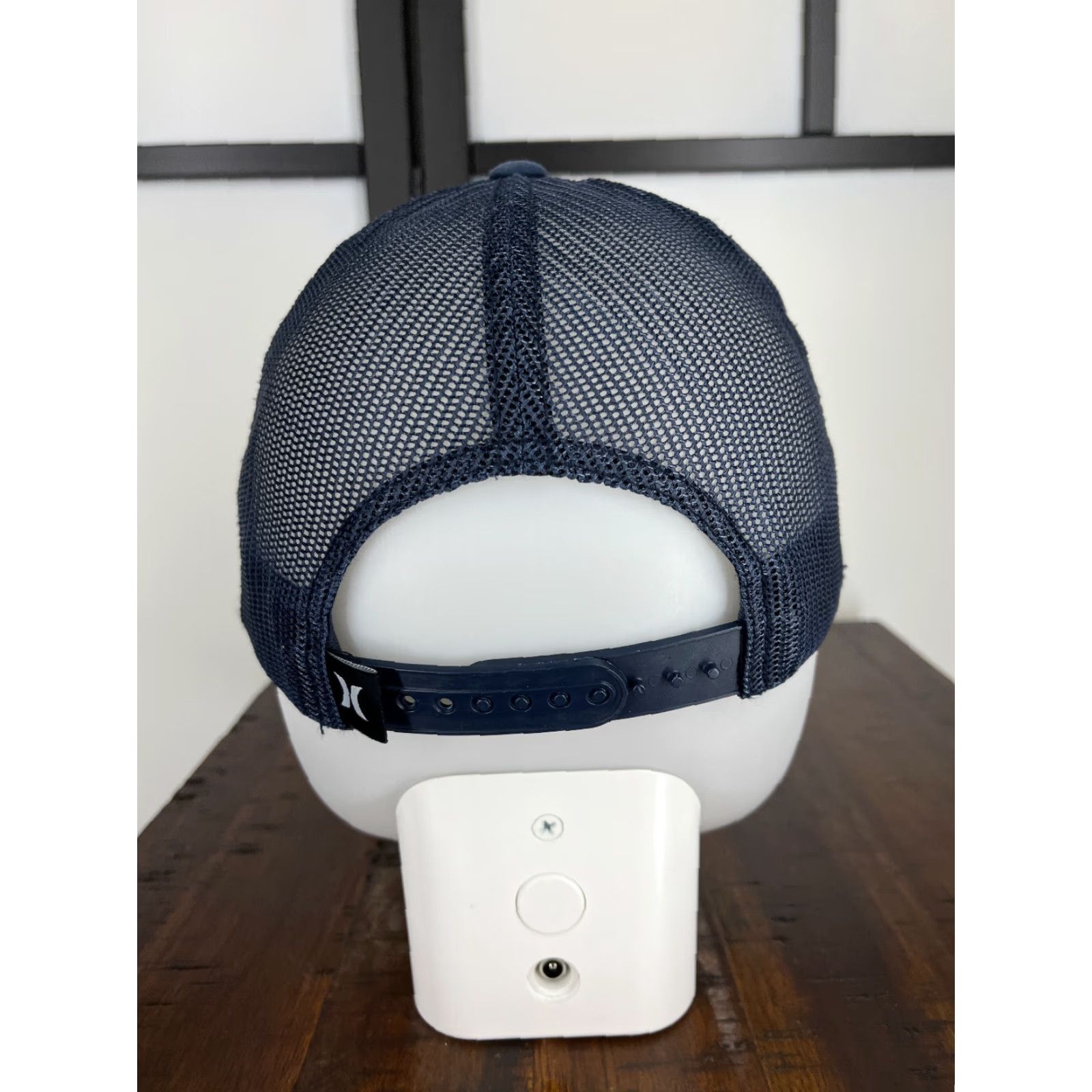 Hurley Hurley Hat Trucker Adult One Size Blue Red USA Flag Cap Cap USA Trucker Hat Mens 4th July Size ONE SIZE - 6 Thumbnail