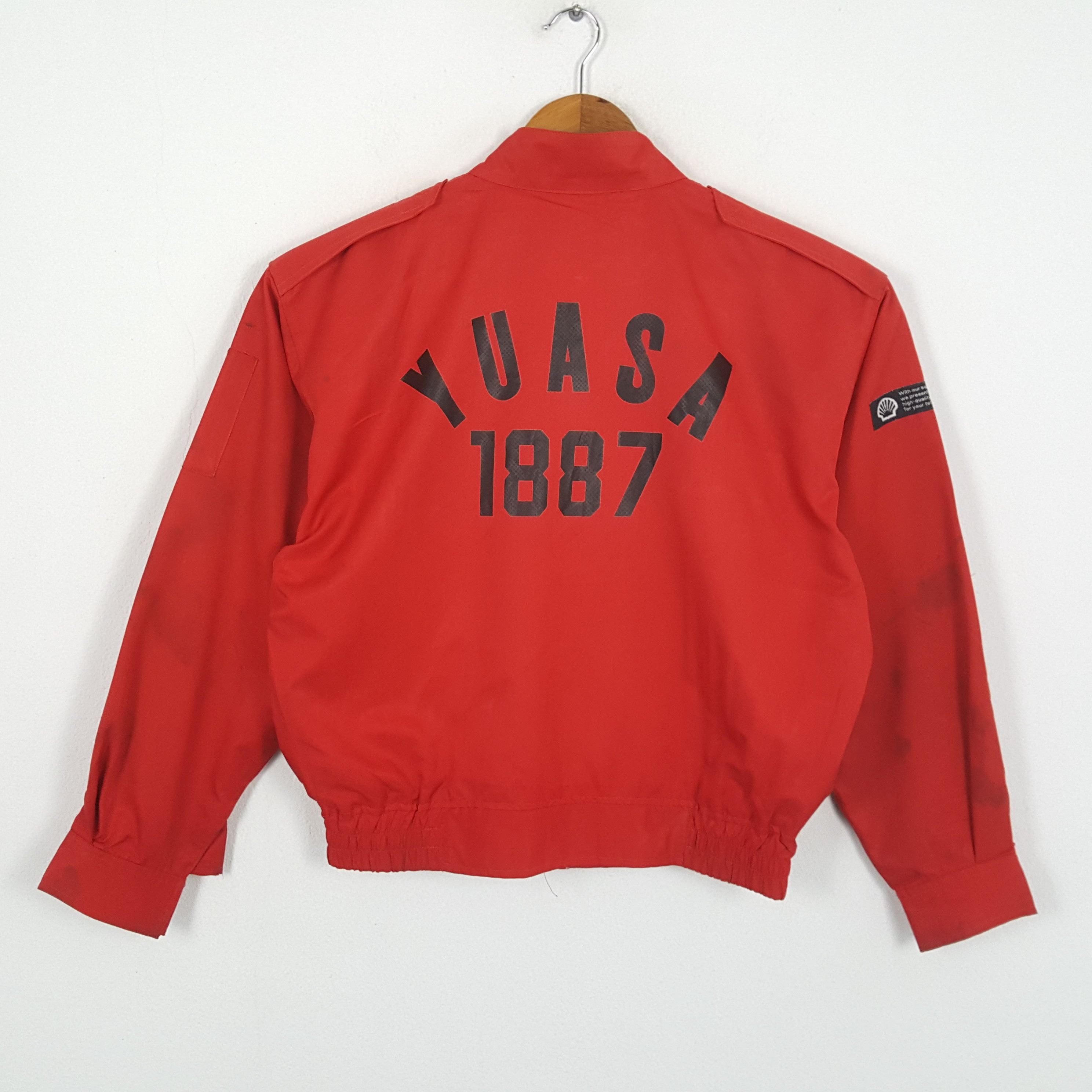 Ferrari × Vintage Vintage SHELL FORMULA 1 Ferrari Racing Team Jacket Size US L / EU 52-54 / 3 - 3 Thumbnail