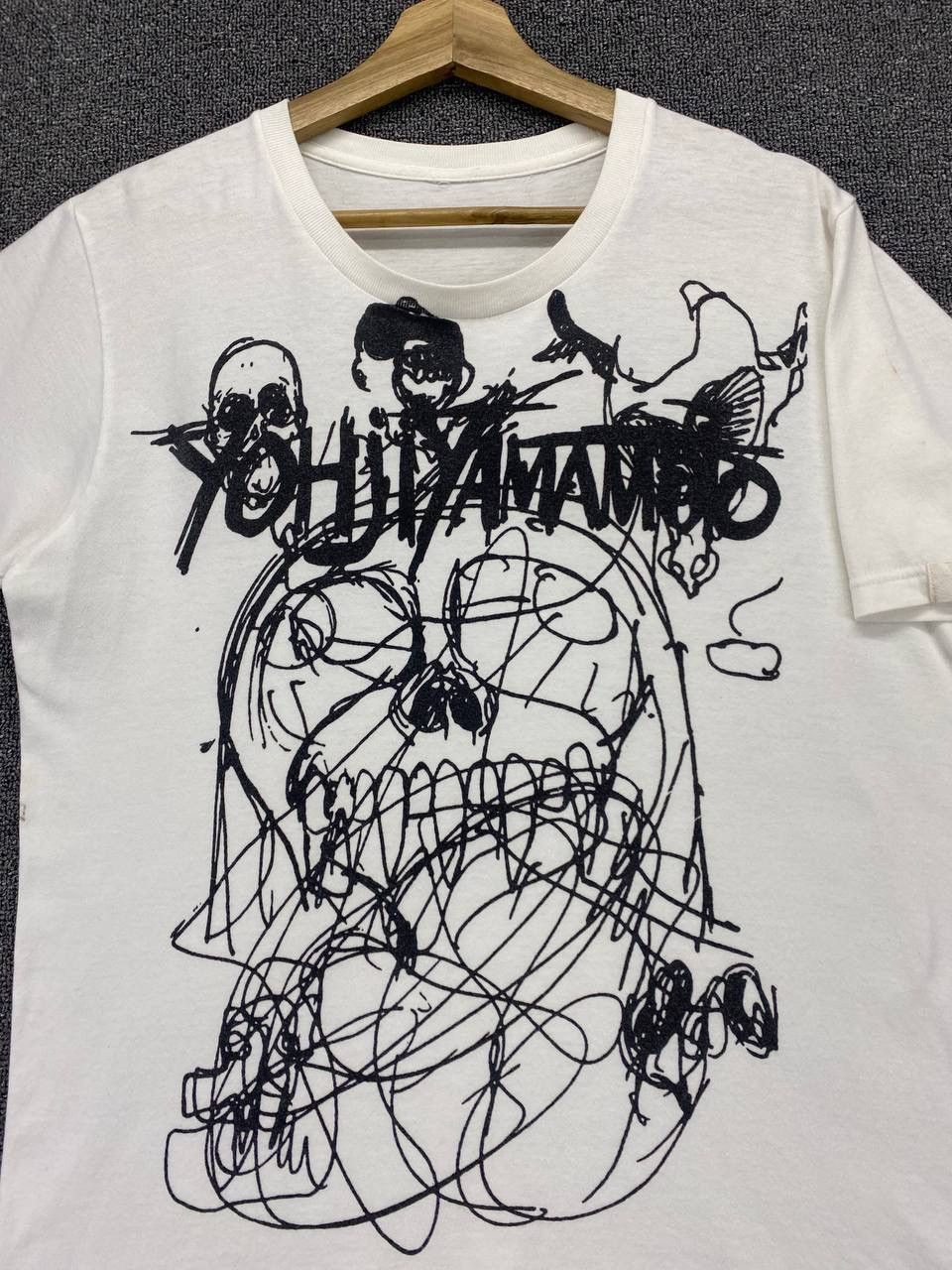 Yohji Yamamoto Vintage Yohji Yamamoto Punk Style Tee T Shirts Size US M / EU 48-50 / 2 - 5 Thumbnail