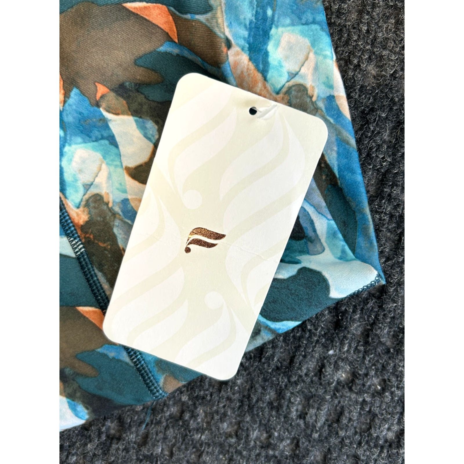 Fabletics Fabletics Leggings The Define High Waisted ⅞ 2XS XXS Pocket UPF 50+ Moisture Wicking Multicolor Knit Clothing Women Run Yoga | Leggings Size 24" / US 00 / IT 34 - 4 Thumbnail