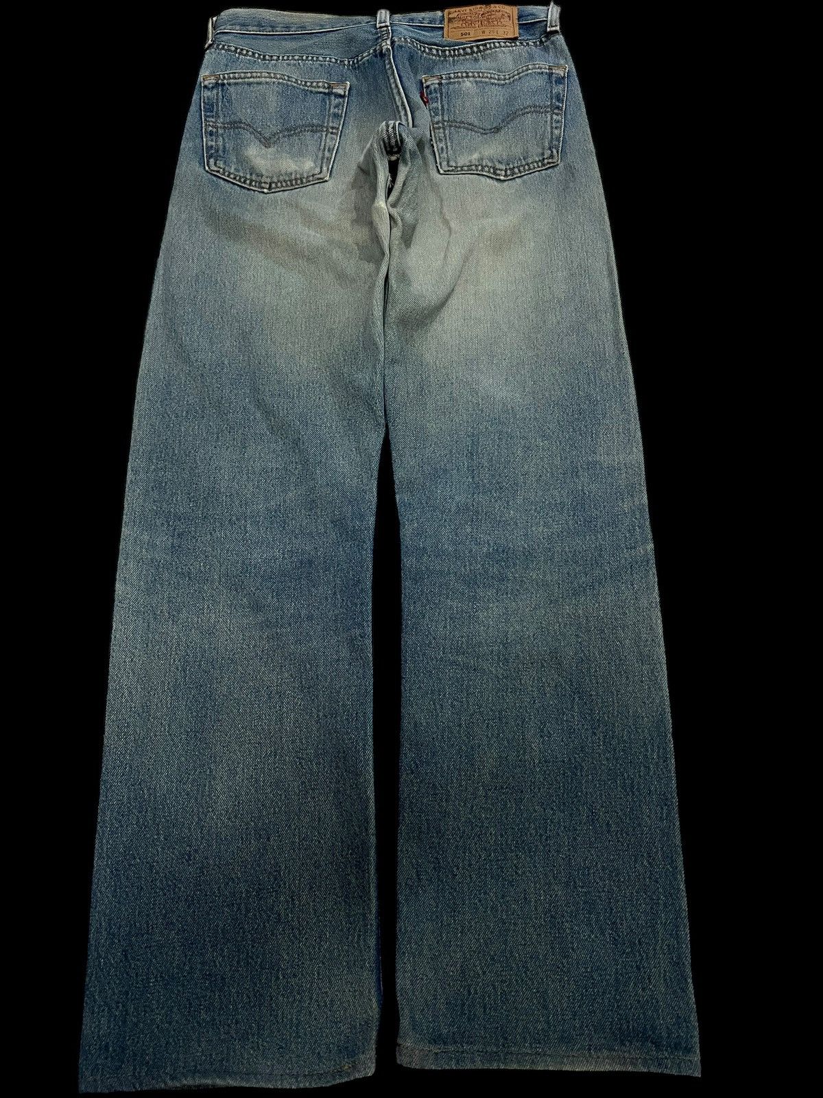 Levi's 💥90s Levis 501 kurt Corbain Mud Wash Distressed Jean Size US 29 - 2 Thumbnail