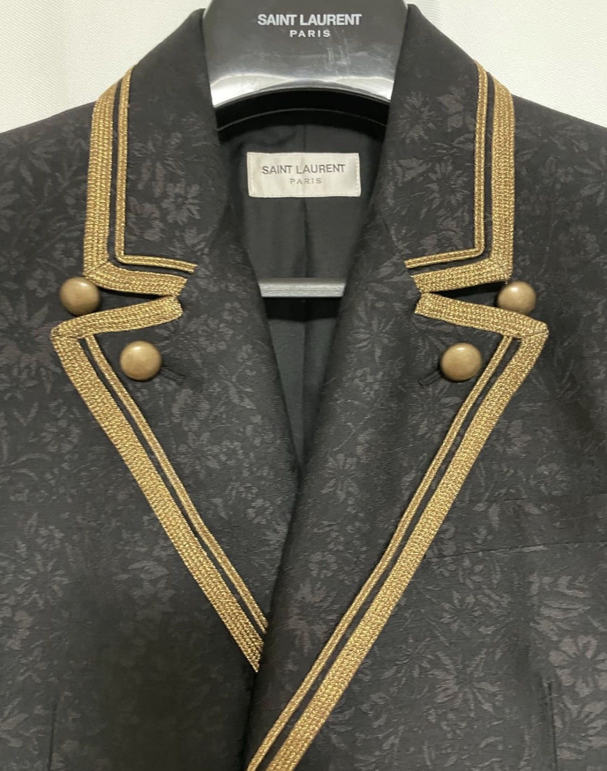 Saint Laurent Paris Saint laurent jacquard spencer office jacket sz44 Size US S / EU 44-46 / 1 - 9 Thumbnail