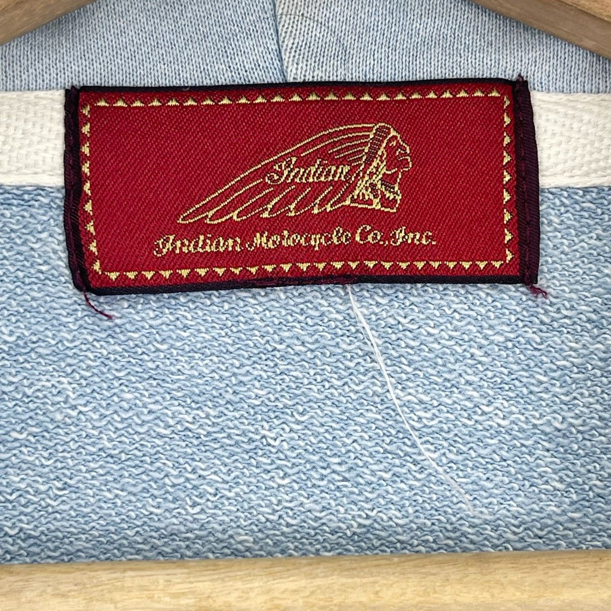 Indian Motorcycle × Vintage Vintage Indian Motorcycle Zip Up Sweatshirt Size US M / EU 48-50 / 2 - 6 Thumbnail