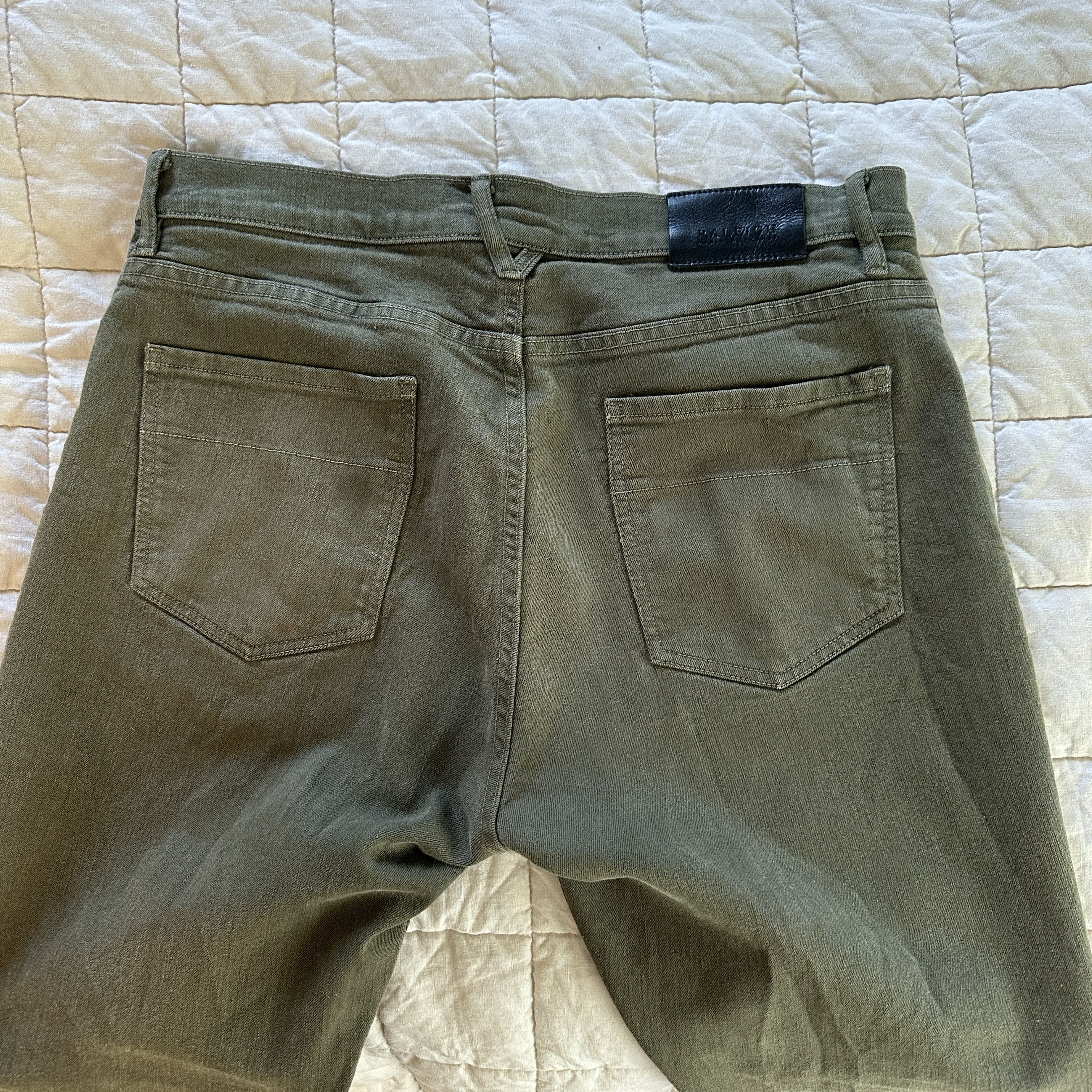 Raleigh Denim Alexander Stretch | Olive Size US 34 / EU 50 - 3 Thumbnail