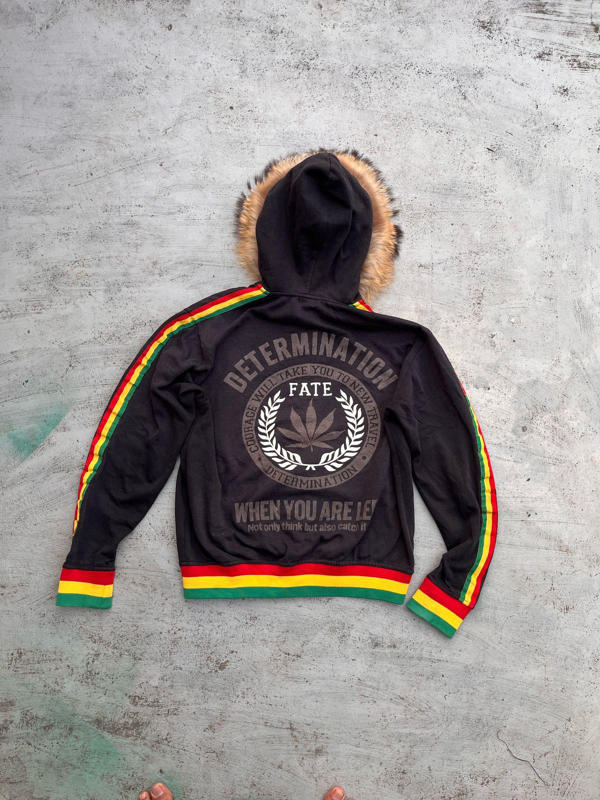 If Six Was Nine × Japanese Brand × Le Grande Bleu (L.G.B.) Determination Fur Hoodie Ragee Size US M / EU 48-50 / 2 - 2 Thumbnail