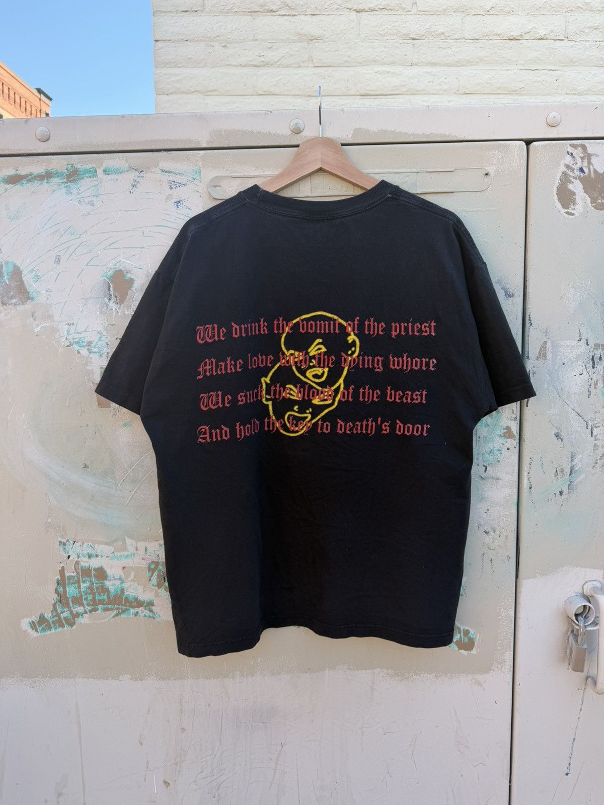 Vintage 1996 Venom Black Metal Tee Size US XL / EU 56 / 4 - 5 Thumbnail