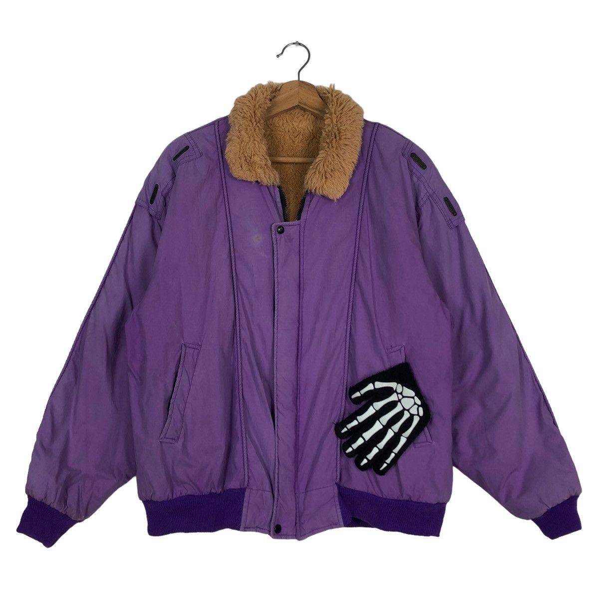 Japanese Brand 🔥True Vintage 70’s Bomber Jacket Biker Winston USA Size US M / EU 48-50 / 2 - 2 Thumbnail