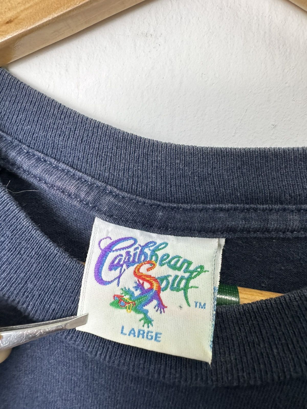 Vintage Vintage Caribbean Soul T Shirt Size US L / EU 52-54 / 3 - 3 Thumbnail