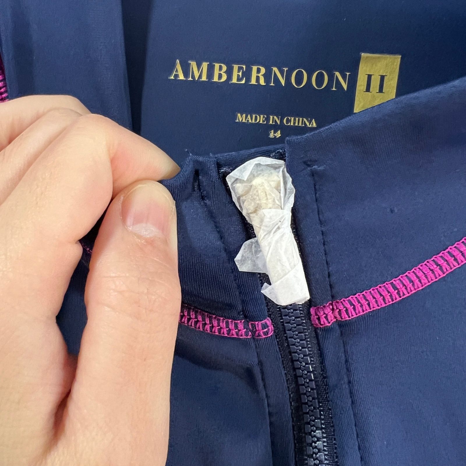 Other AmberNoon II by Dr. Erum Ilyas UPF 50 Half-Zip Mock-Neck Size XL / US 12-14 / IT 48-50 - 6 Thumbnail