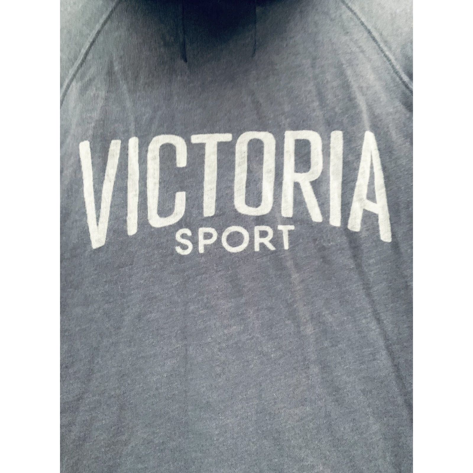 Victoria's Secret Victoria's Secret Victoria Sport Full Zip Hoodie Sweatshirt Gray Logo Oversize SZ S Women Size S / US 4 / IT 40 - 4 Thumbnail