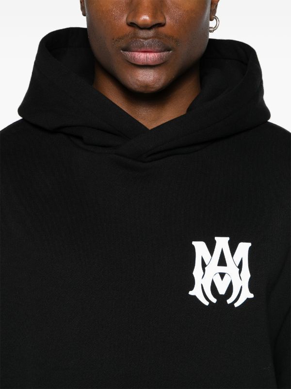 Amiri Amiri Logo print cotton hoodie medium Size US M / EU 48-50 / 2 - 10 Thumbnail