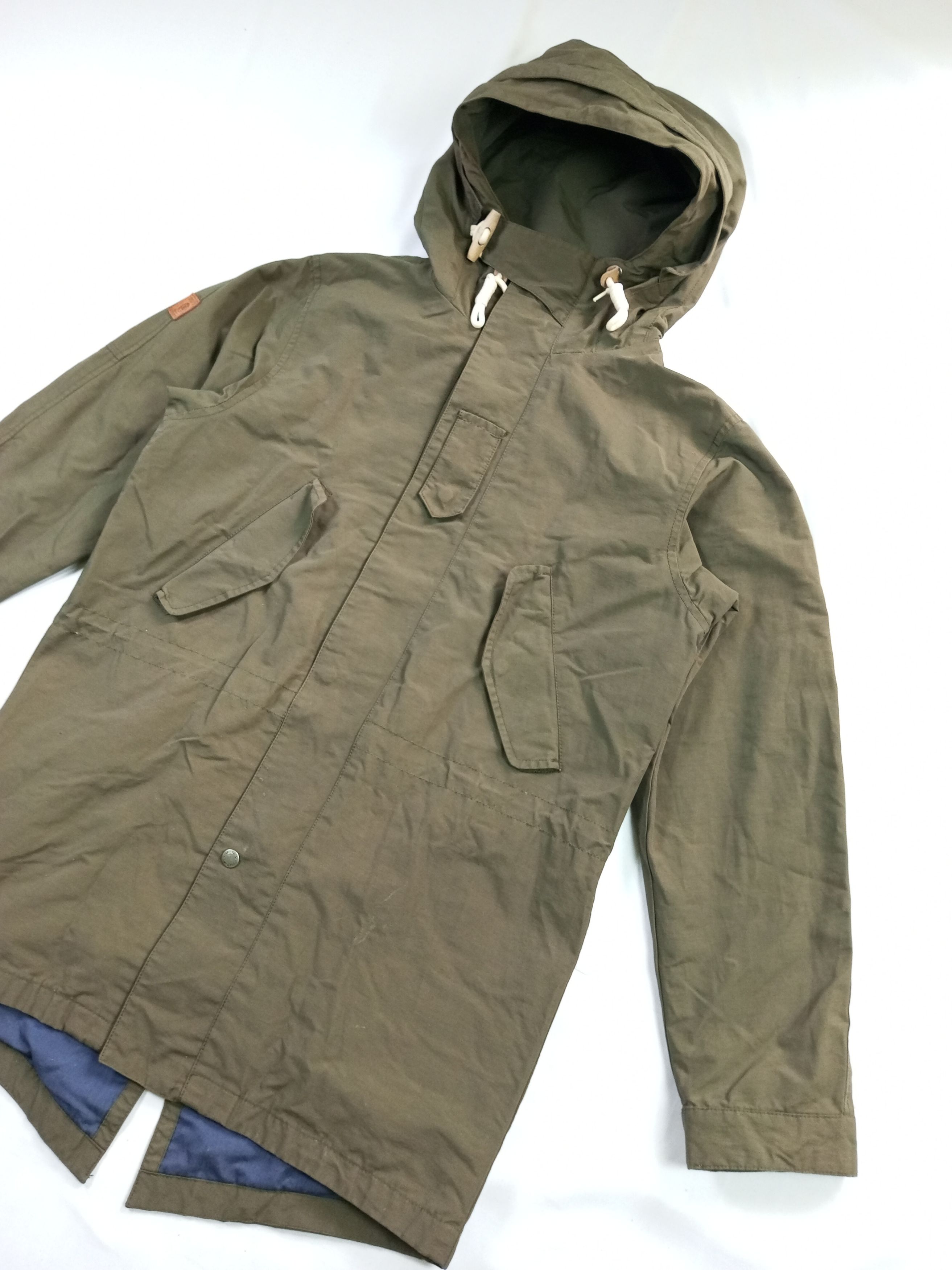 If Six Was Nine × Japanese Brand × Le Grande Bleu (L.G.B.) FRJ Jeans fishtail Green Parka Size US M / EU 48-50 / 2 - 2 Thumbnail