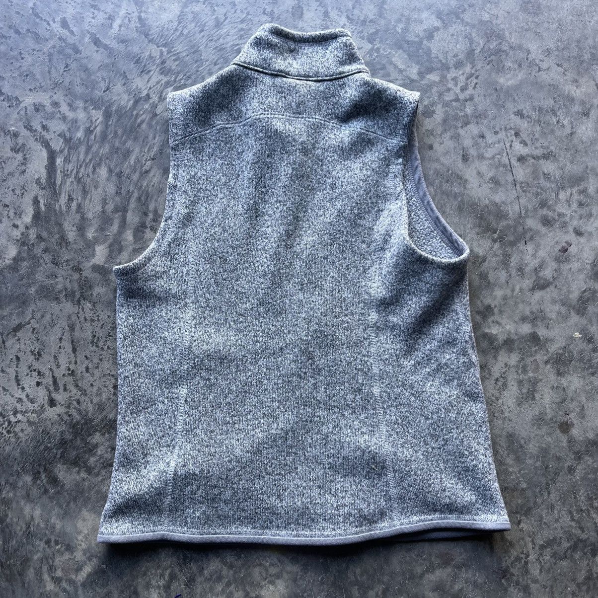 Patagonia × Vintage Patagonia Better Sweater Vest Gray Women's Birch White Size L / US 10 / IT 46 - 6 Thumbnail