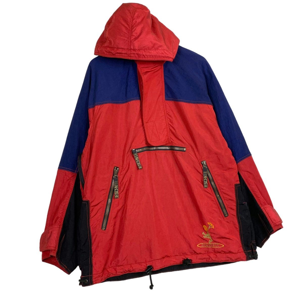 Descente Vintage 90s Descentre Multizipper Snowboards Halfzip Jacket Size US L / EU 52-54 / 3 - 3 Thumbnail