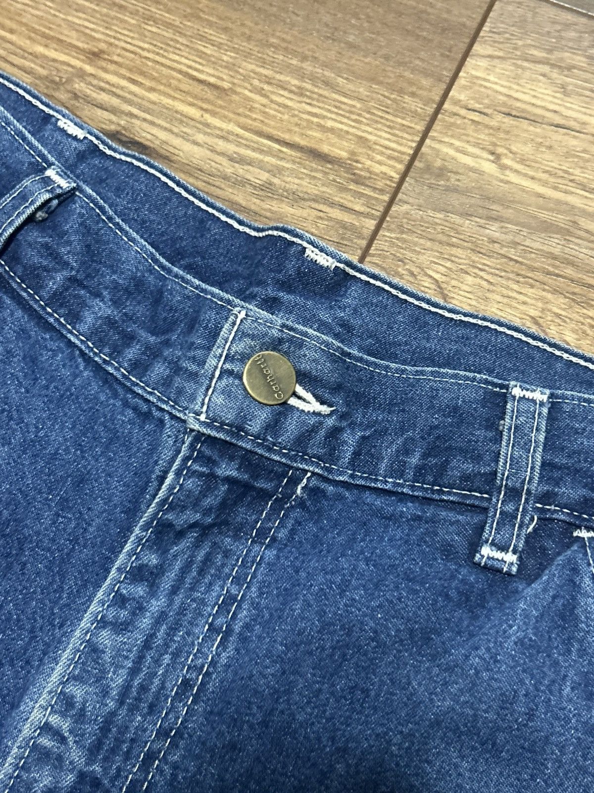 Carhartt Vintage 90s/00sCarhartt y2k baggy carpenter jeans Size US 32 / EU 48 - 4 Thumbnail