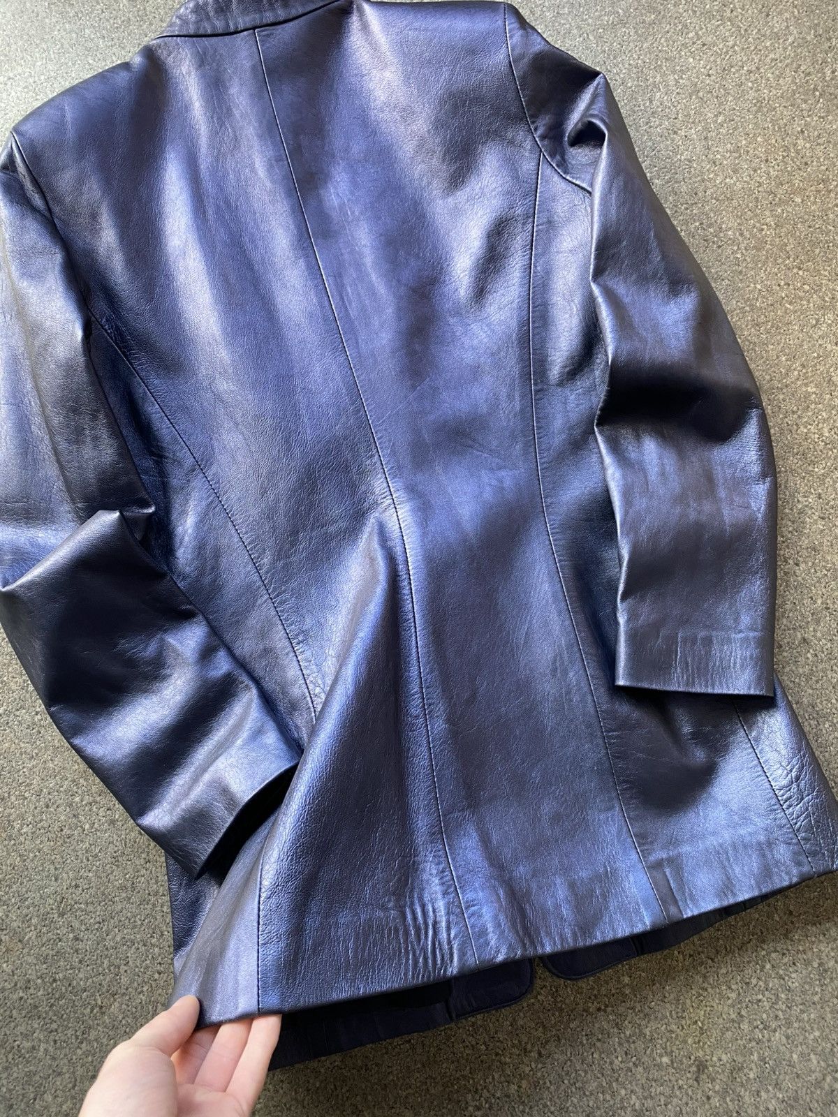 Gianfranco Ferre × Vintage Vintage Gianfranco Ferre GF Leather Jacket Size M / US 6-8 / IT 42-44 - 8 Thumbnail