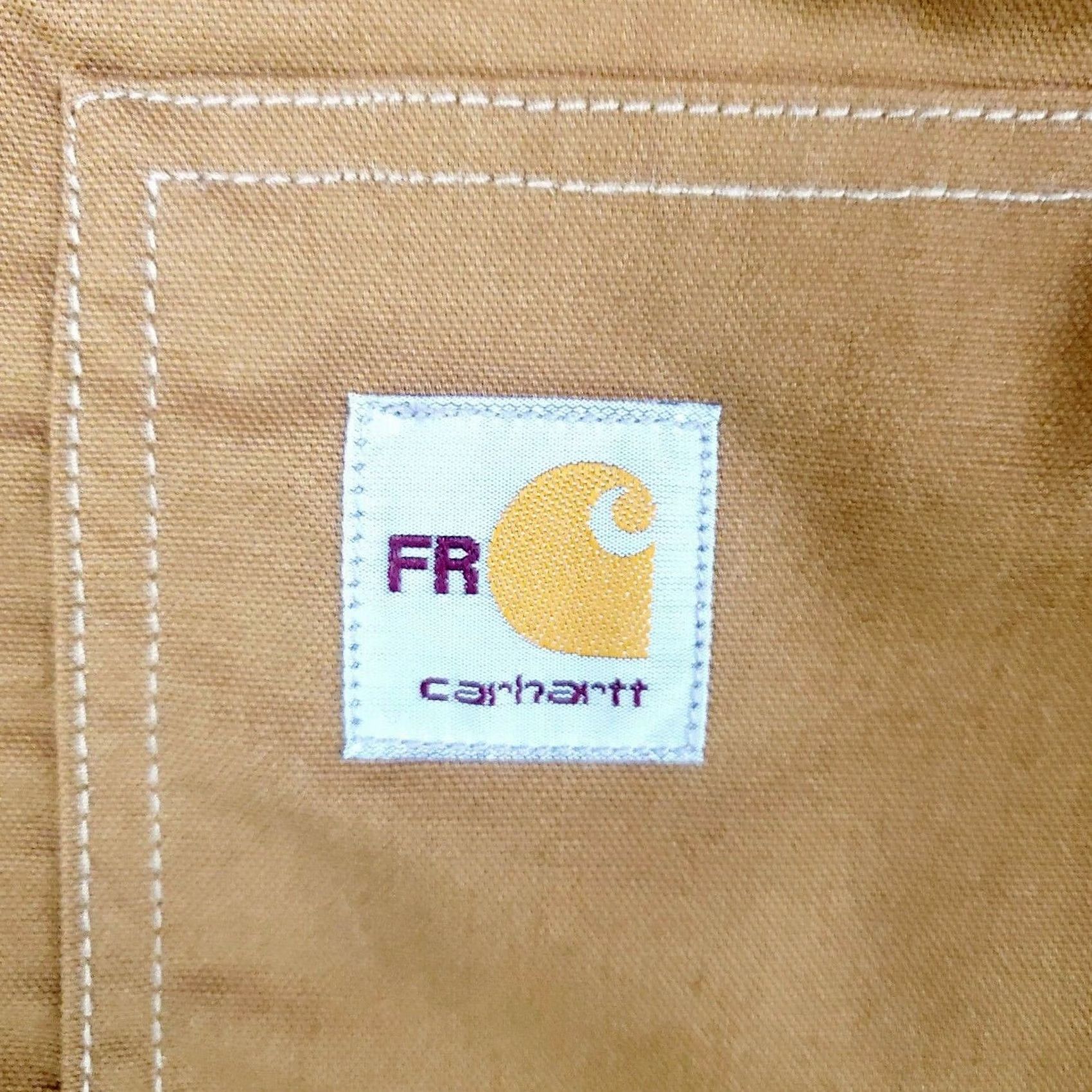 Carhartt Carhartt Vest Mens FR Flame Resistant Full Zip Quick Duck Canvas Rain Defender Insulated 3M Thinsulate L Beige Sandstone Khaki Size L Size US L / EU 52-54 / 3 - 5 Thumbnail