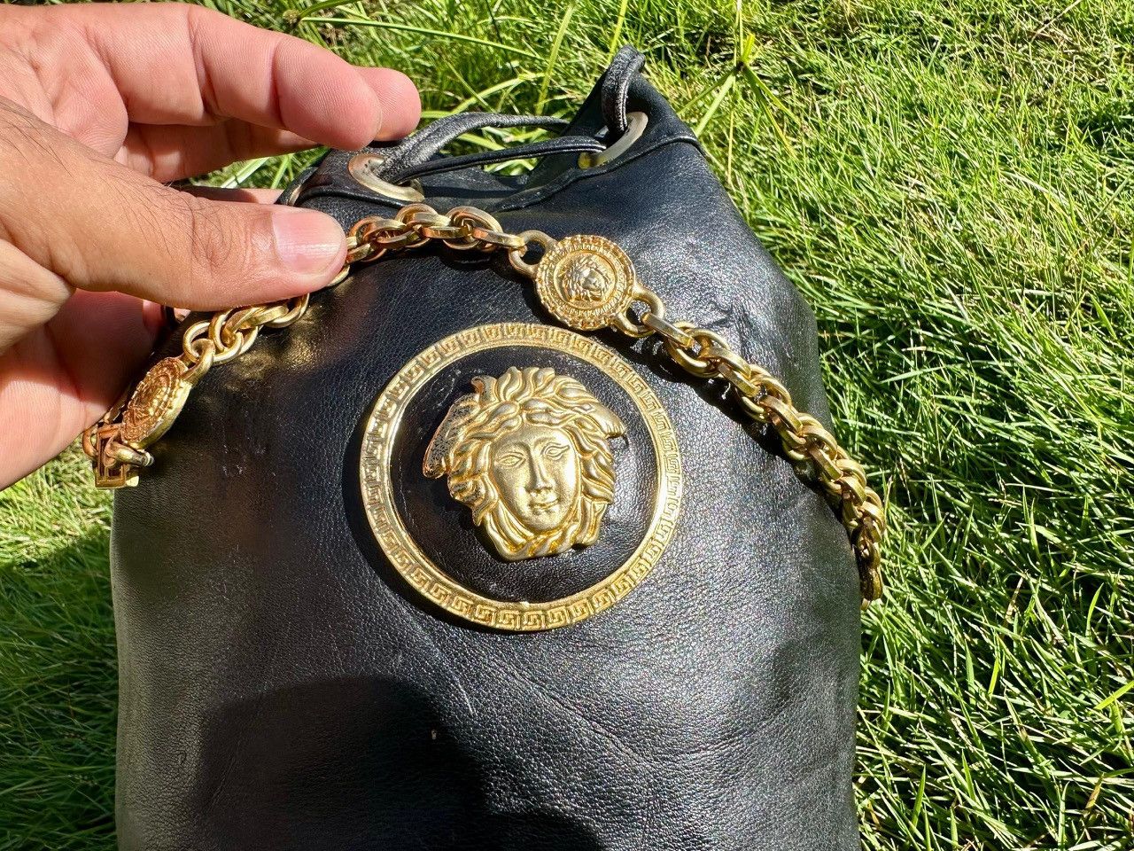 Versace Authentic Gianni Versace Bondage Collection Medusa Bucket Size ONE SIZE - 11 Thumbnail
