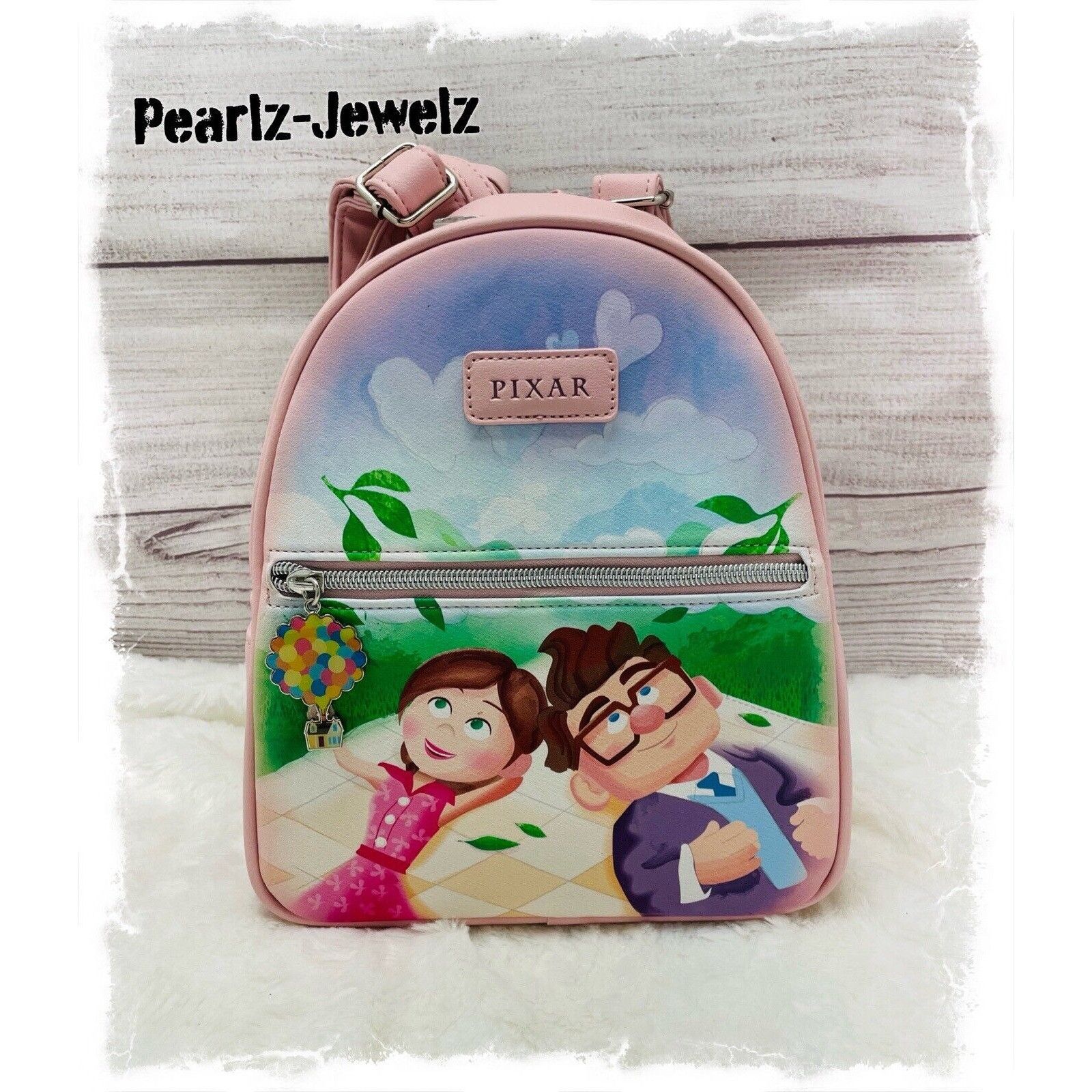 Disney Loungefly Disney Pixar UP Carl & Ellie Picnic Blanket Mini B Size ONE SIZE - 1 Thumbnail