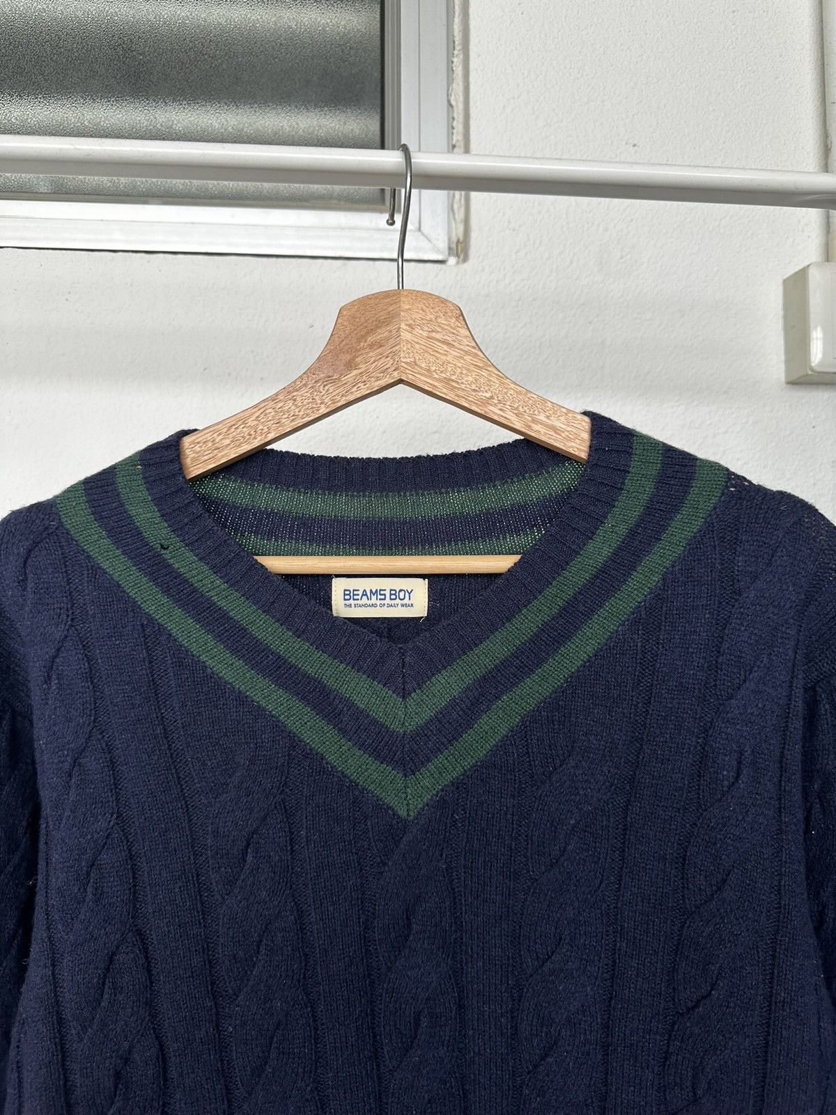 Beams Plus FW2019 Beams Boy Knitted wool sweater Size US M / EU 48-50 / 2 - 9 Thumbnail