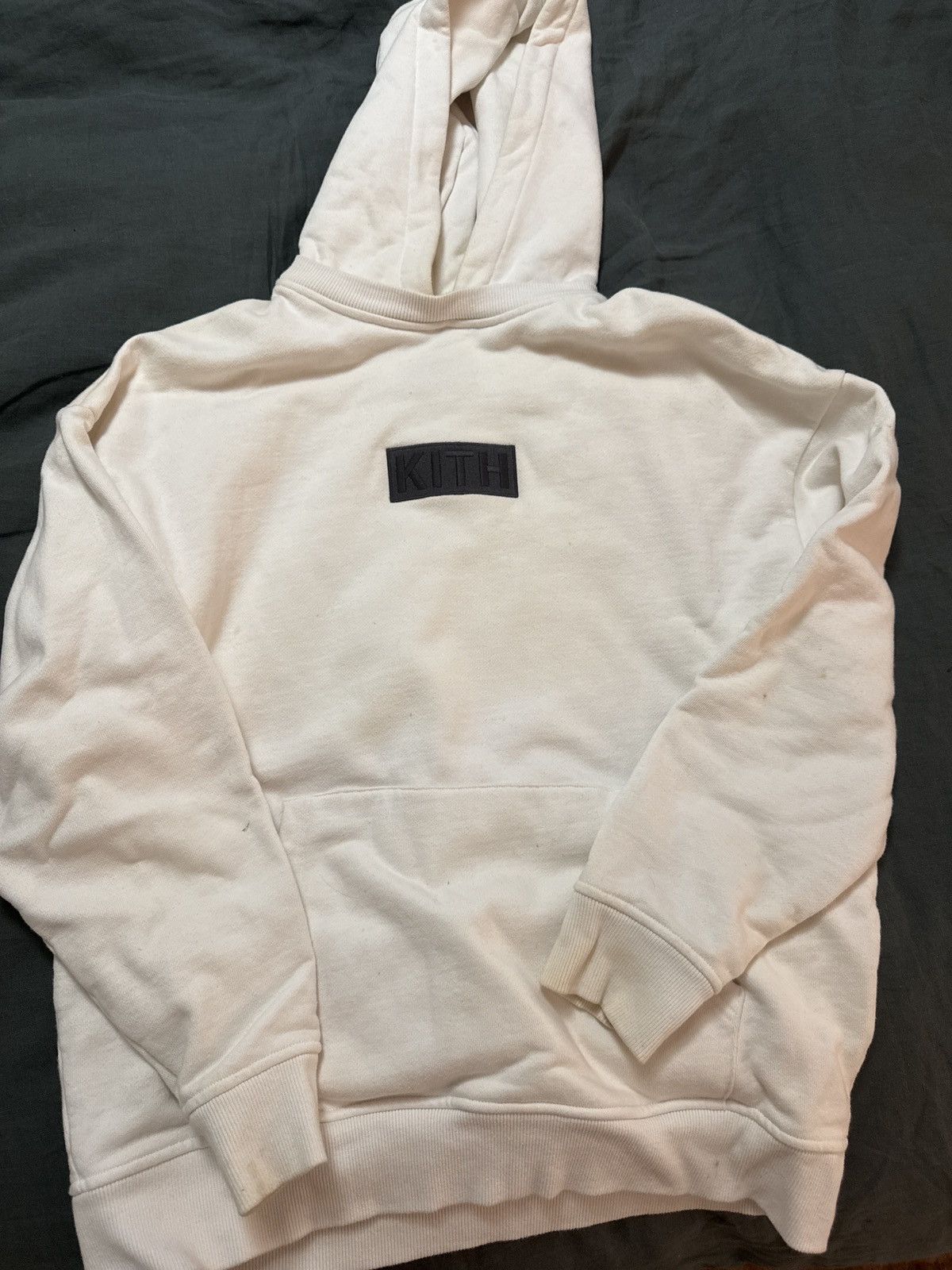Kith White kith box logo hoodie Size US M / EU 48-50 / 2 - 1 Thumbnail