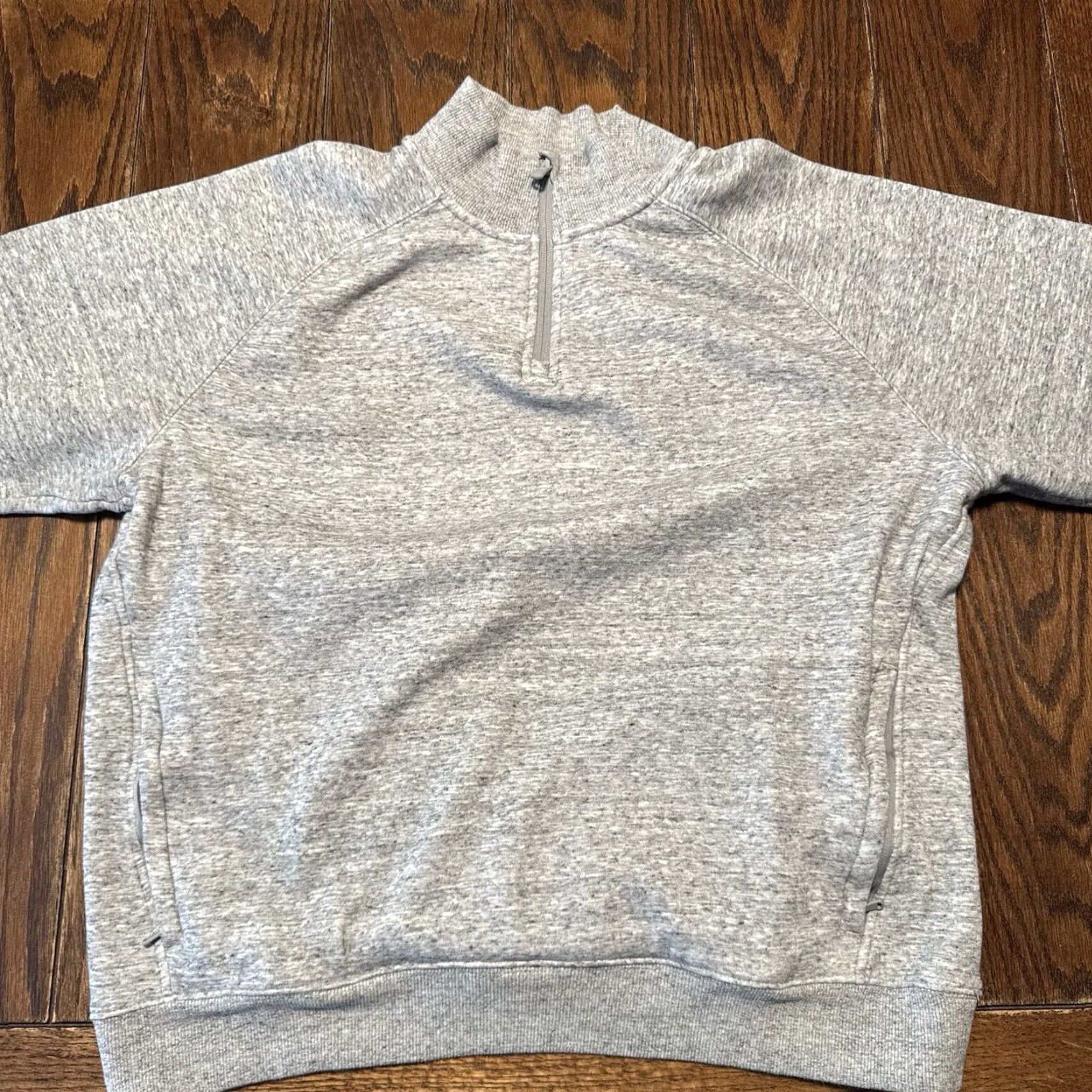 Fabletics Fabletics The Go-To Quarter Zip Sweatshirt Men’s Size XL Gray Size US XL / EU 56 / 4 - 2 Thumbnail