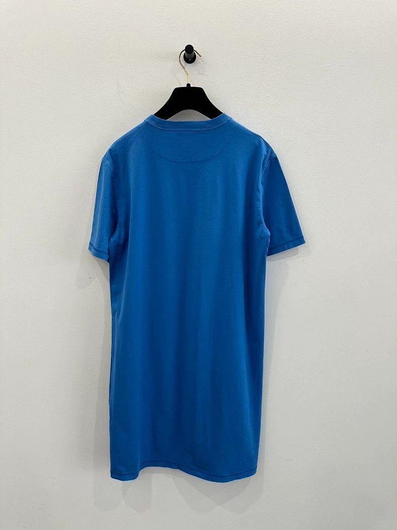 Hermes Blue Hermes Logo Dress for Women-2506 Size 30" / US 8 / IT 44 - 2 Thumbnail